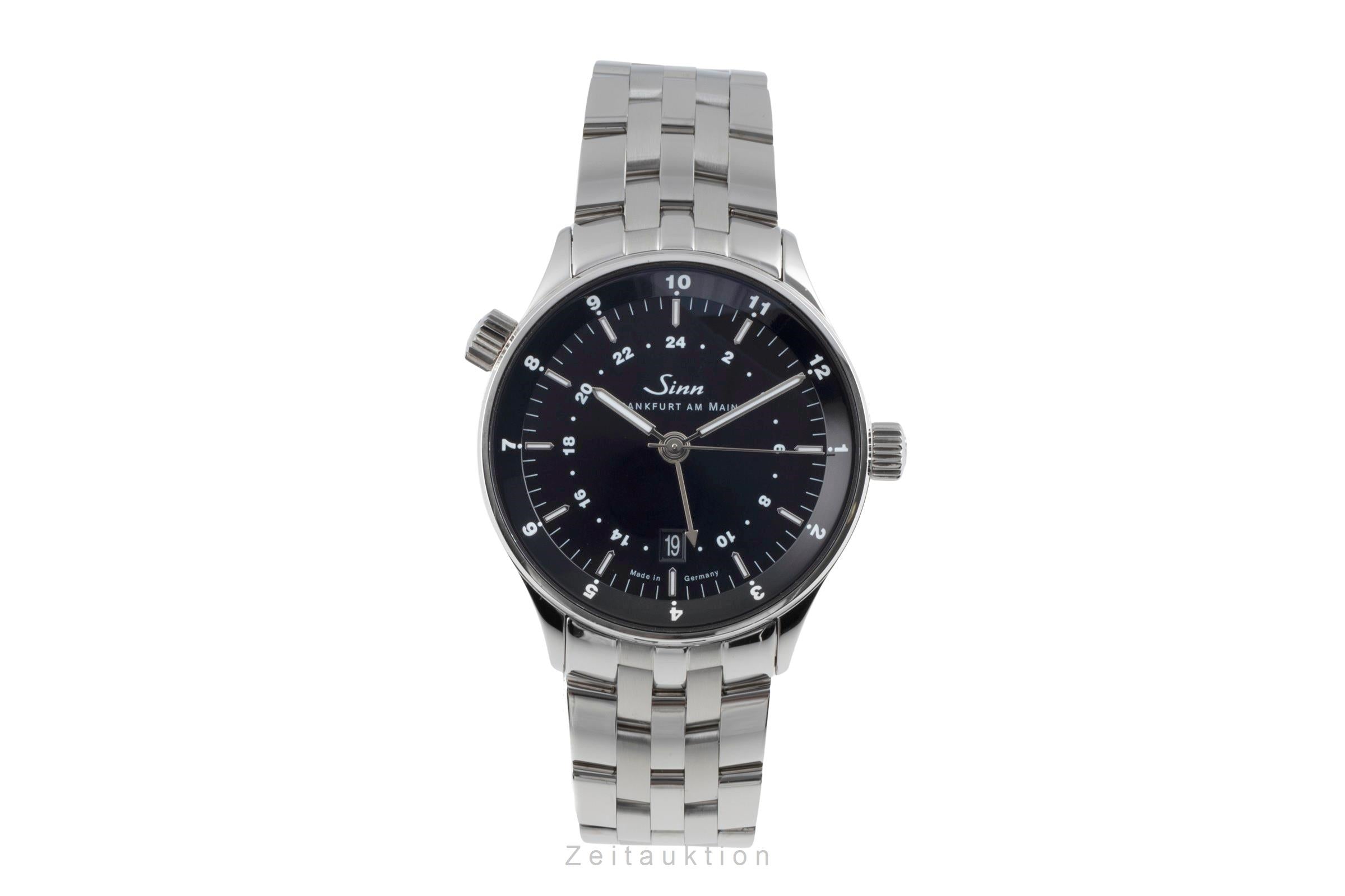 Sinn Weltzeituhr acero automático reloj para caballeros 6096.010 LP: 3220EUR  [2504142]