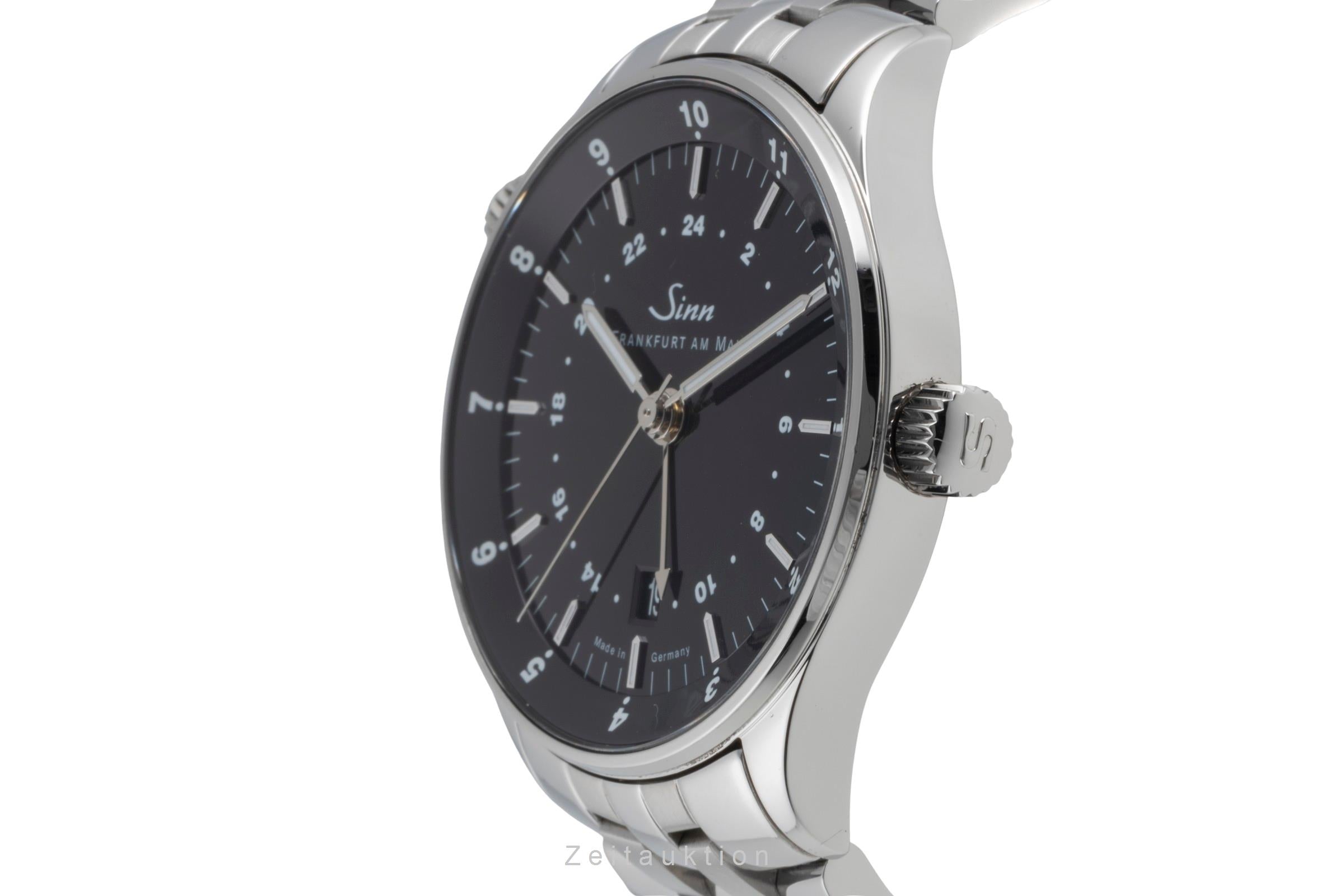 Sinn Weltzeituhr acero automático reloj para caballeros 6096.010 LP: 3220EUR  [2504142]