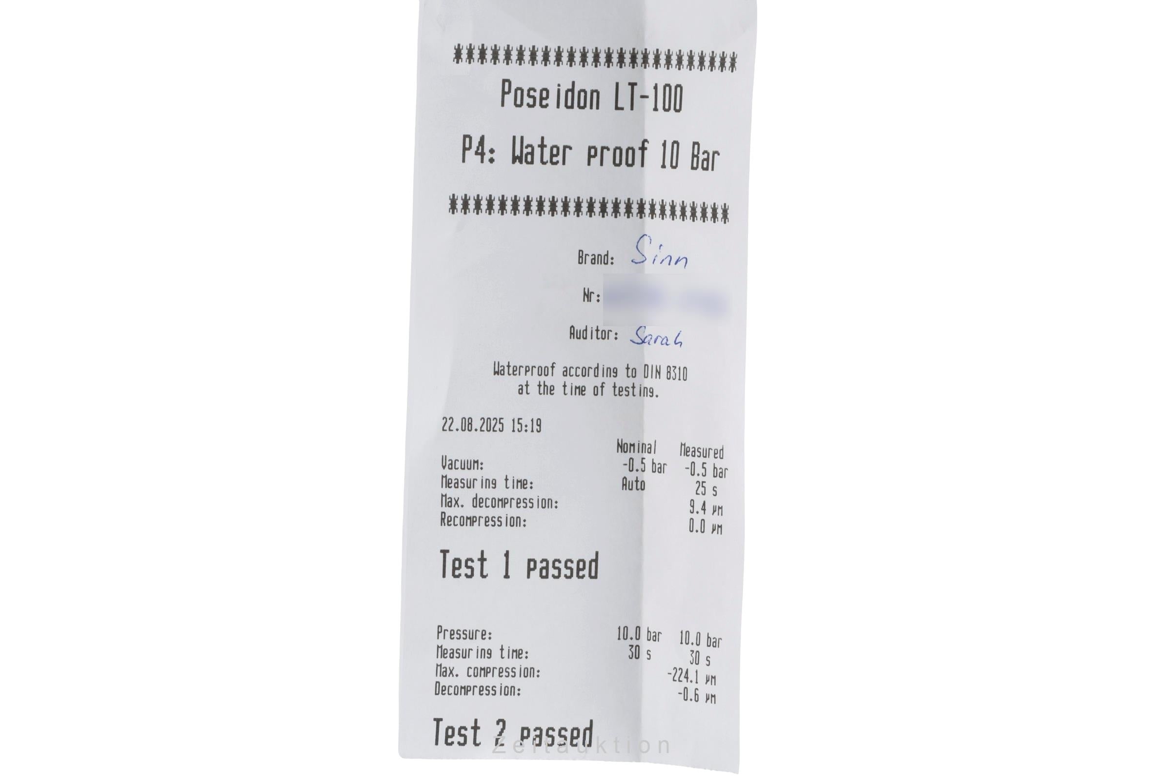 Sinn Weltzeituhr acero automático reloj para caballeros 6096.010 LP: 3220EUR  [2504142]