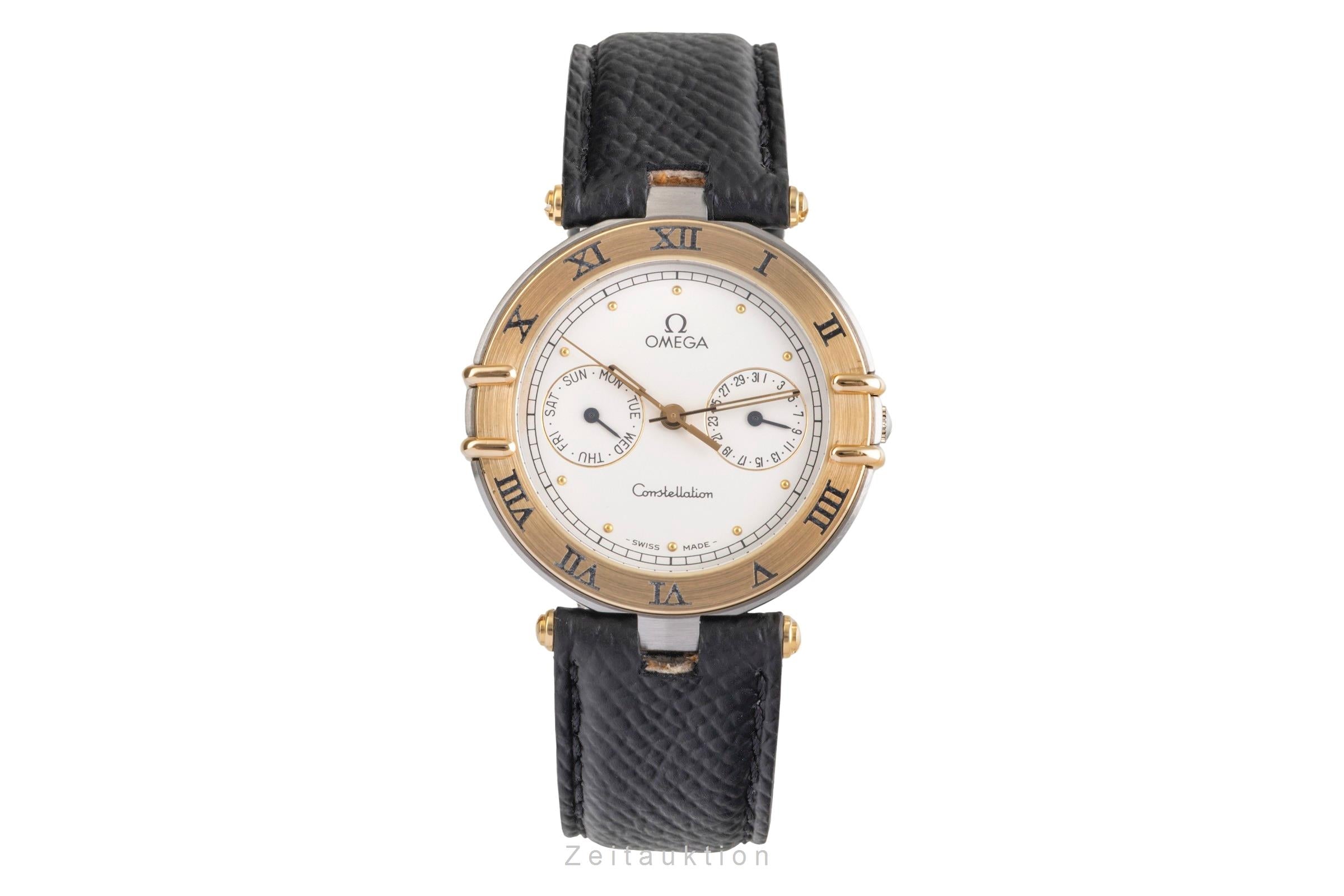 Omega Constellation steel / gold quartz unisex 196.1070 Vintage  [2504143]