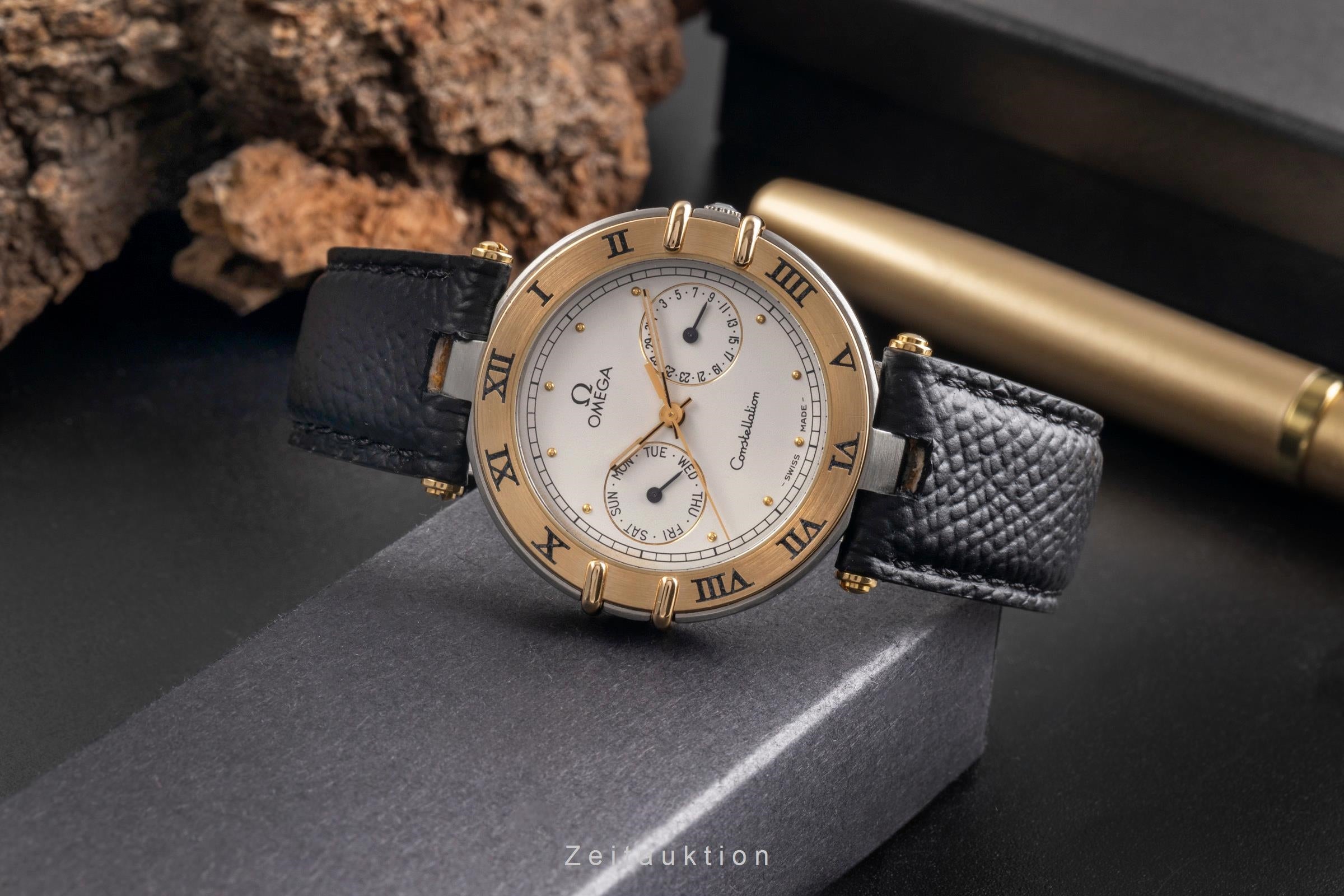 Omega Constellation steel / gold quartz unisex 196.1070 Vintage  [2504143]