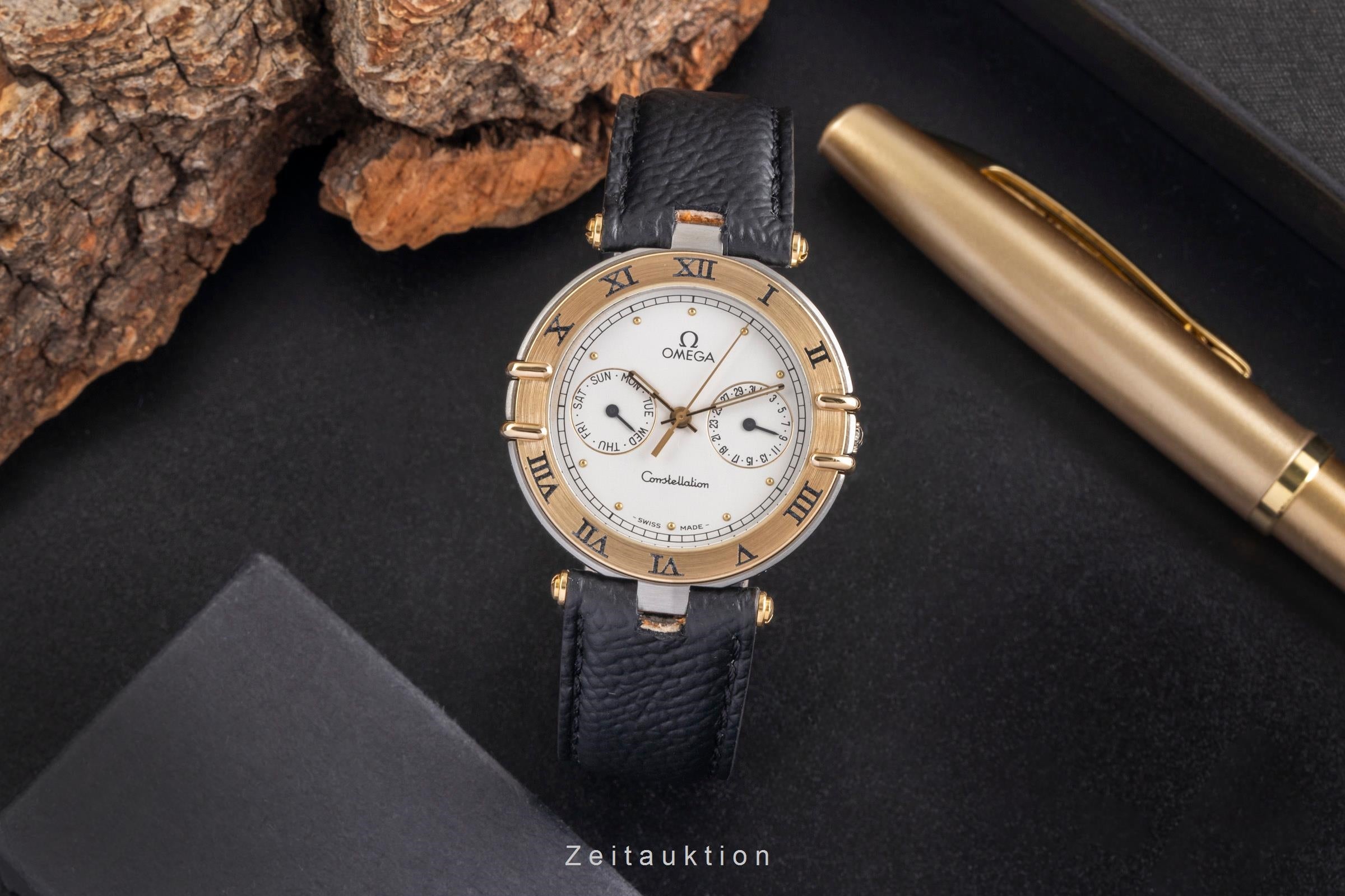 Omega Constellation steel / gold quartz unisex 196.1070 Vintage  [2504143]