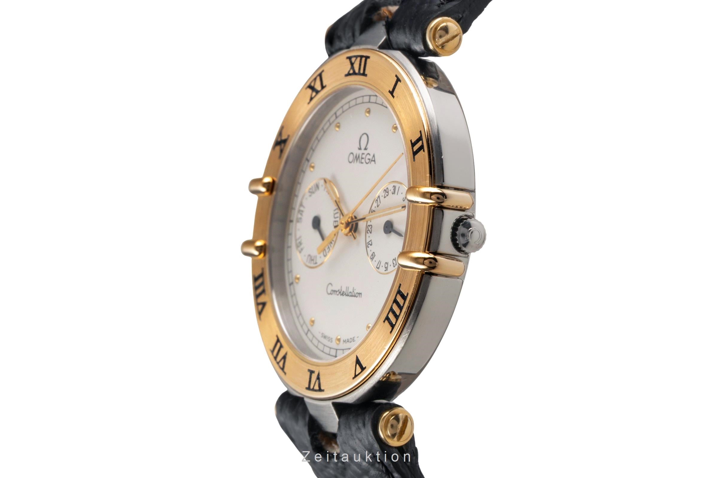 Omega Constellation steel / gold quartz unisex 196.1070 Vintage  [2504143]