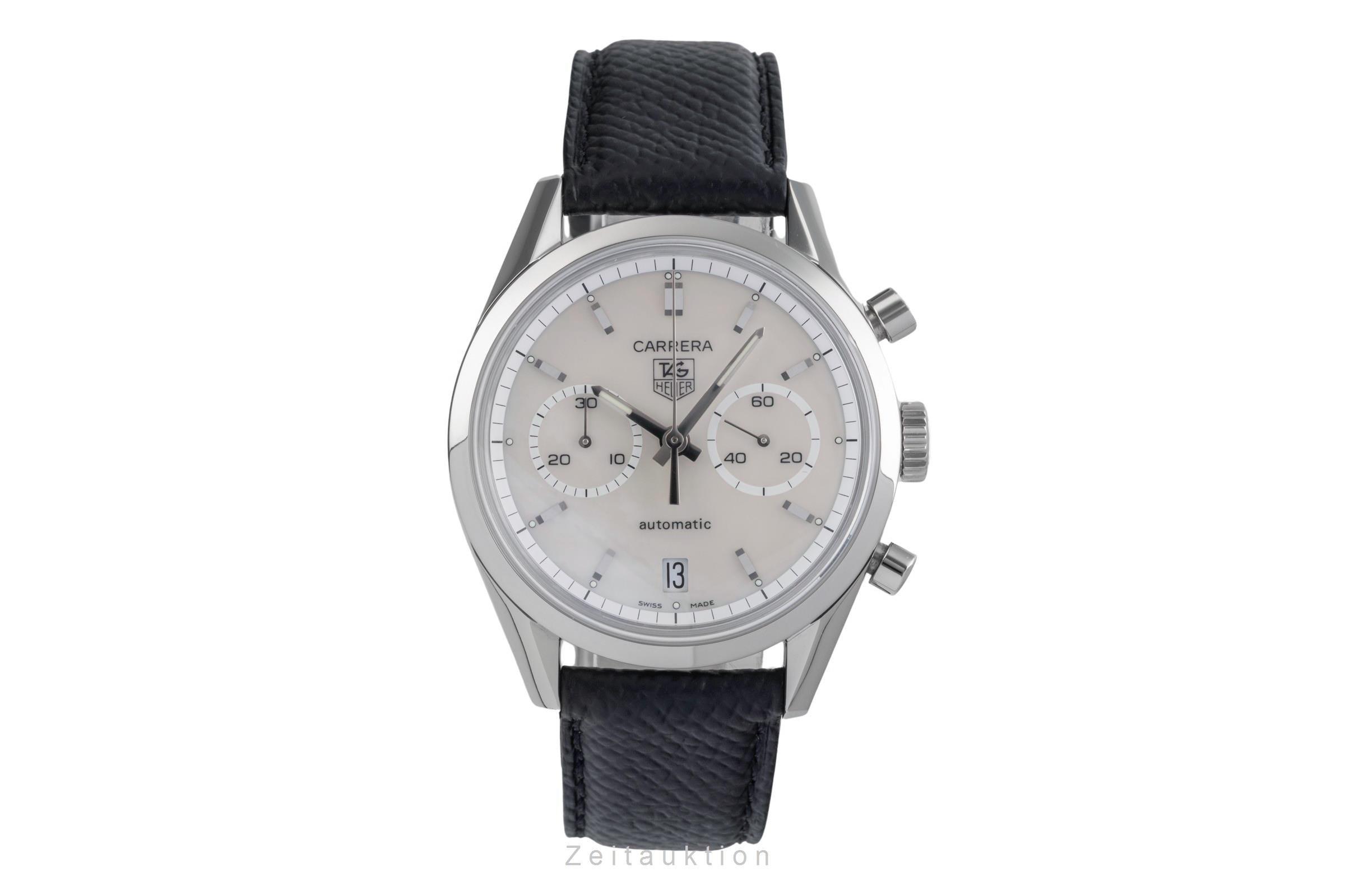 Tag Heuer Carrera chronograph steel automatic men's watch CV2115  [2504146]