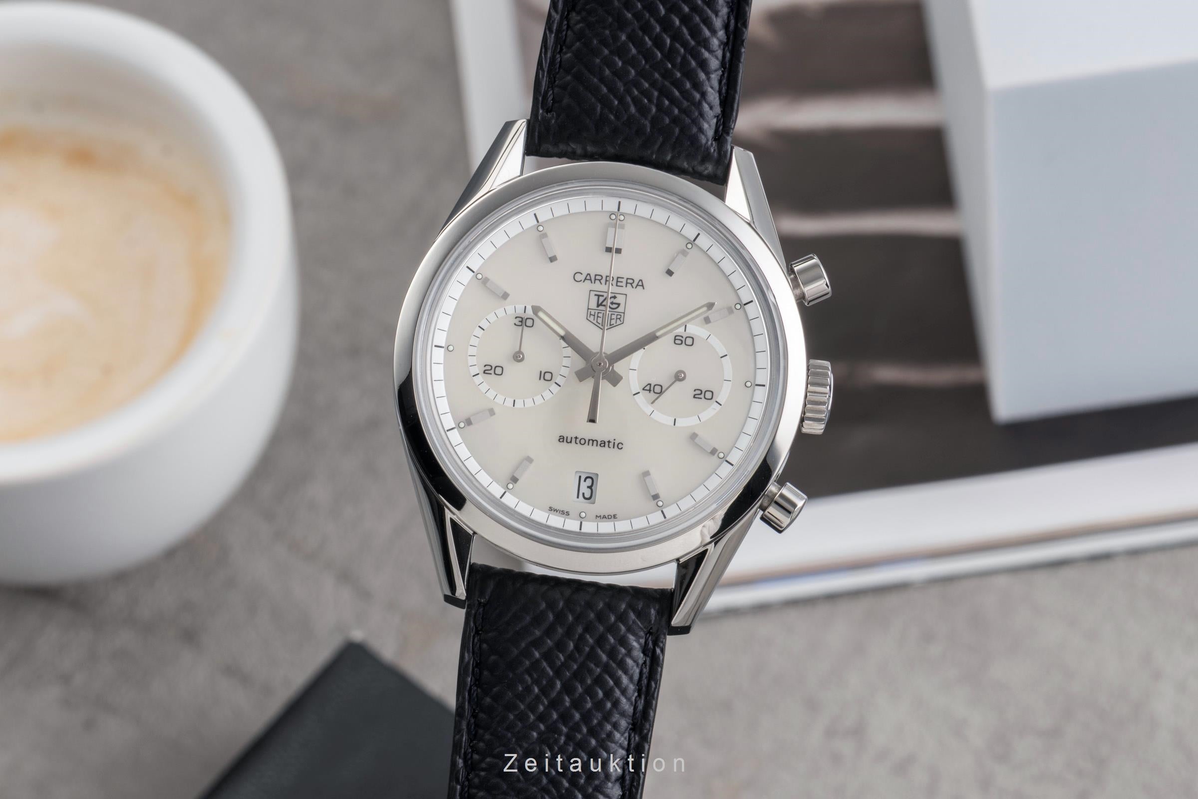 Tag Heuer Carrera chronograph steel automatic men's watch CV2115  [2504146]