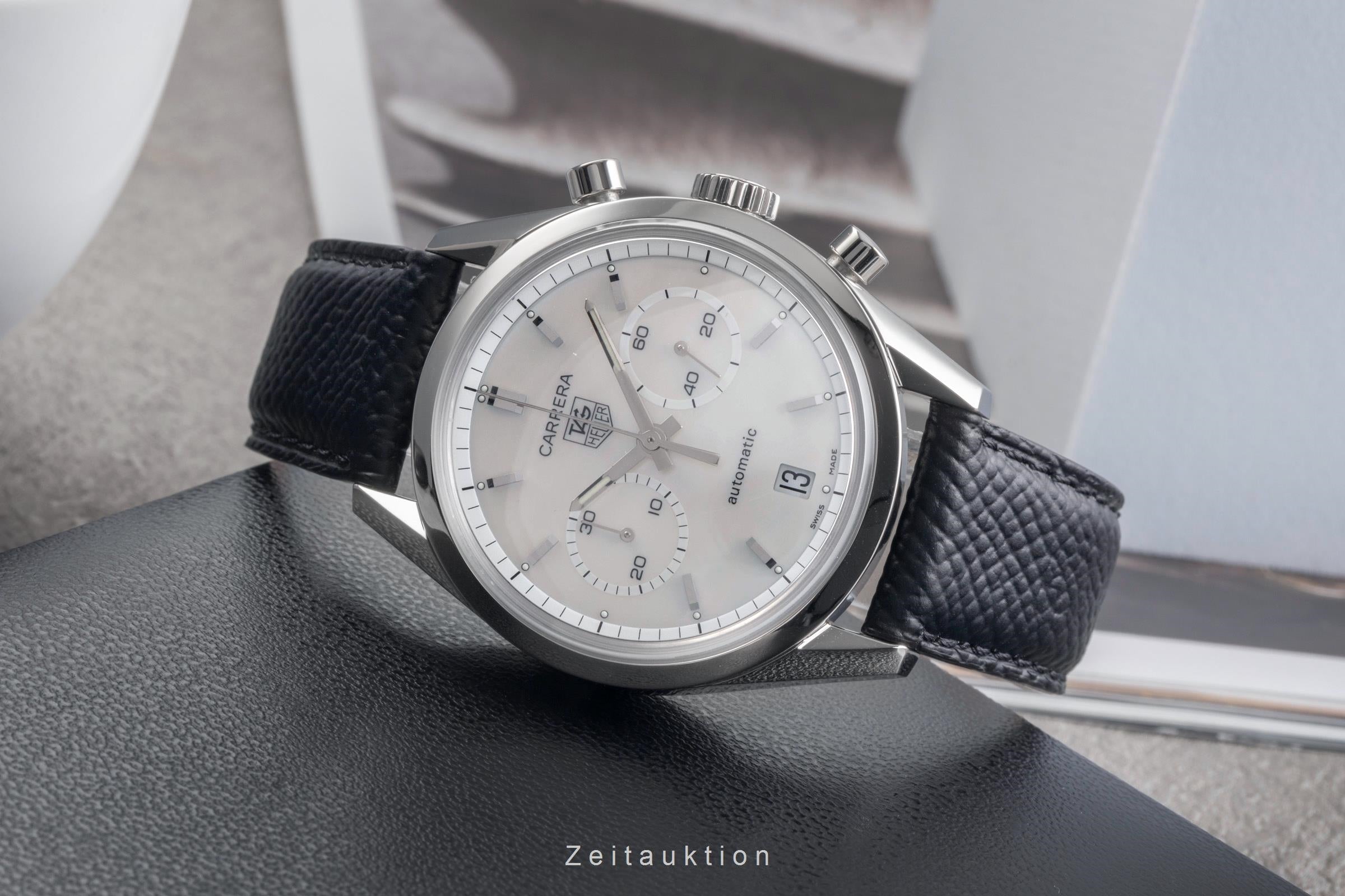 Tag Heuer Carrera chronograph steel automatic men's watch CV2115  [2504146]