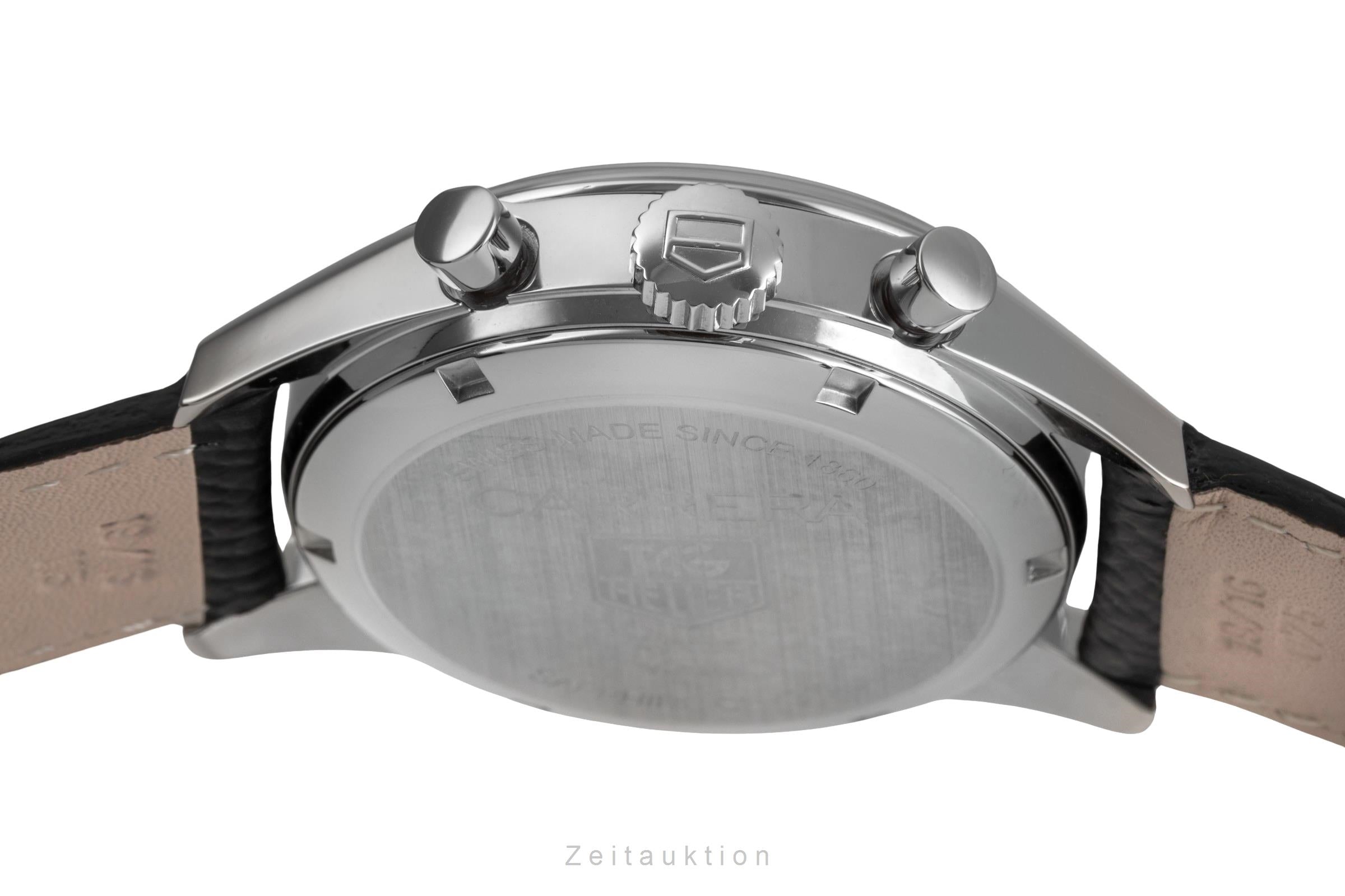Tag Heuer Carrera chronograph steel automatic Kal. 17 Ref. CV2115