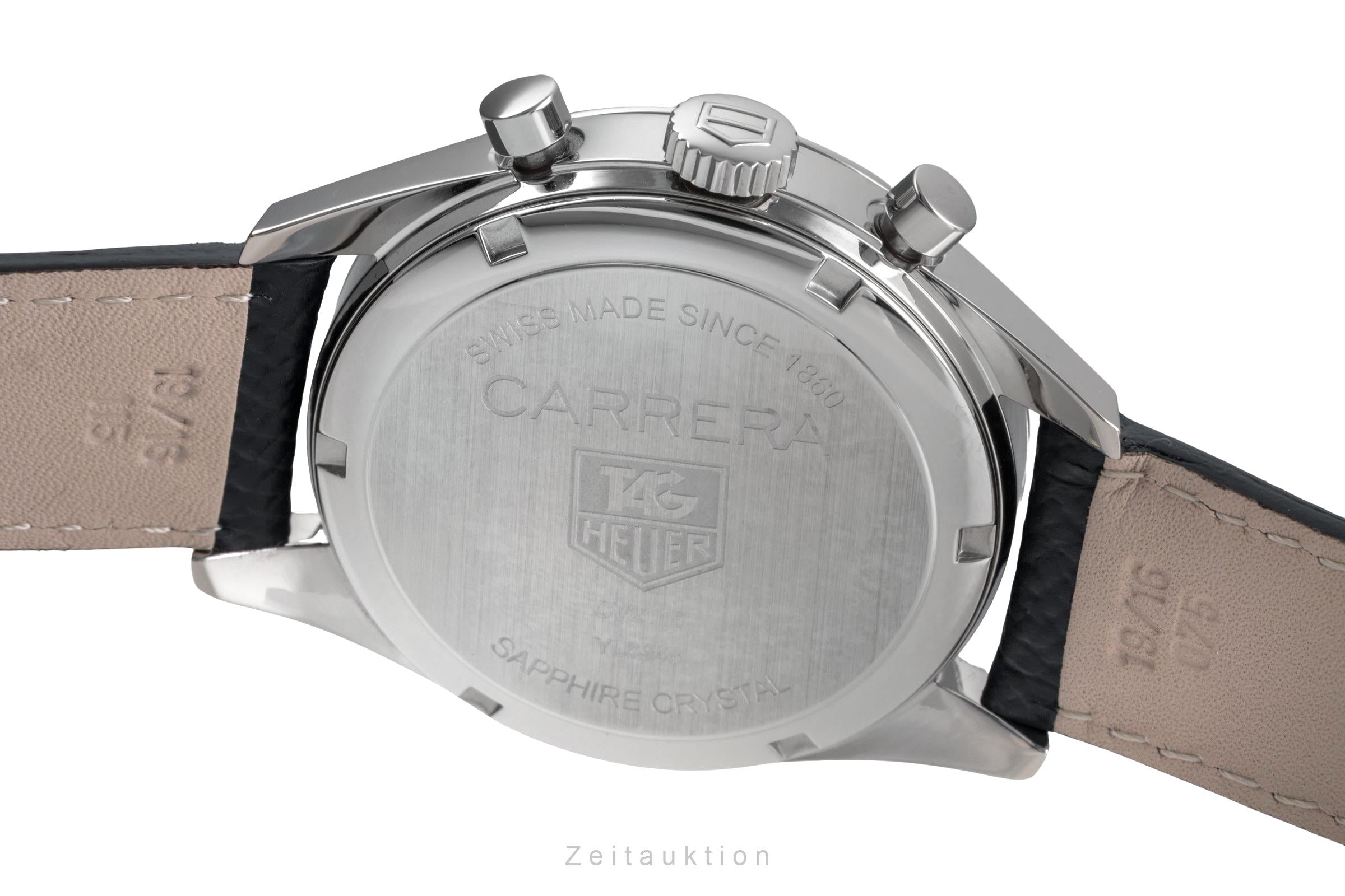 Tag Heuer Carrera chronograph steel automatic men's watch CV2115  [2504146]