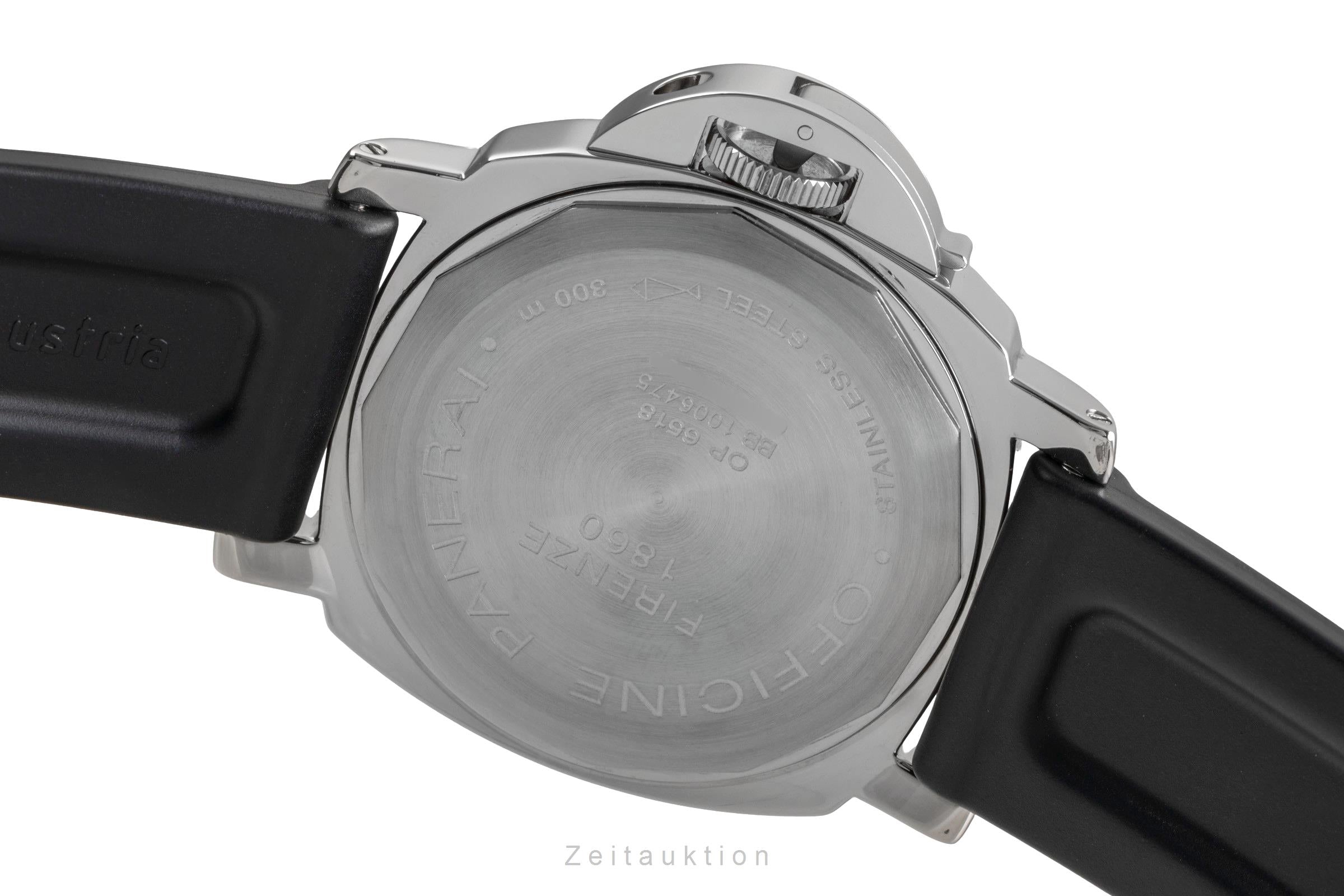 Panerai Luminor Marina acier à remontage manuel montre pour hommes PAM00001 LP: 6200EUR  [2504151]
