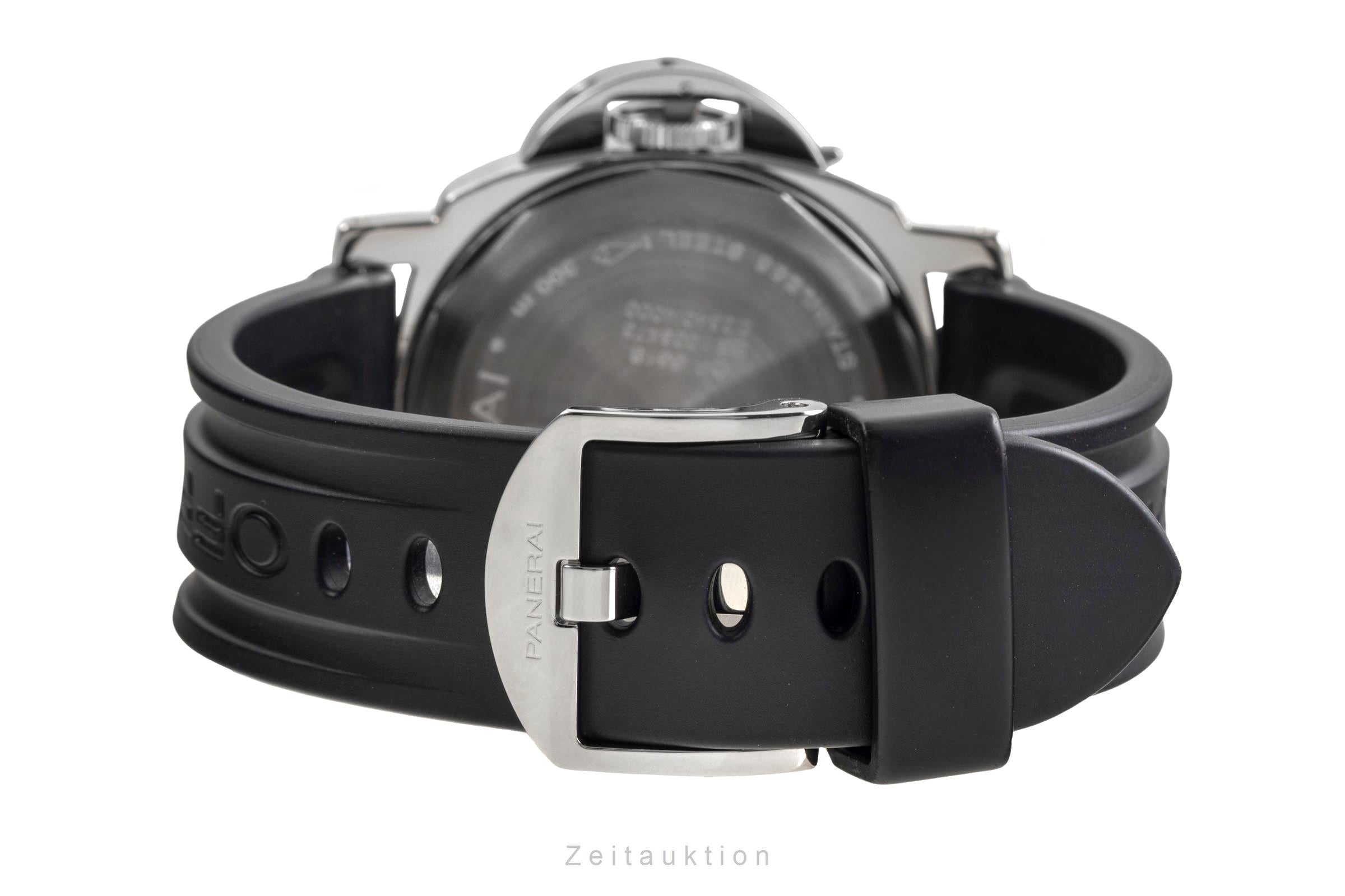 Panerai Luminor Marina acier à remontage manuel montre pour hommes PAM00001 LP: 6200EUR  [2504151]