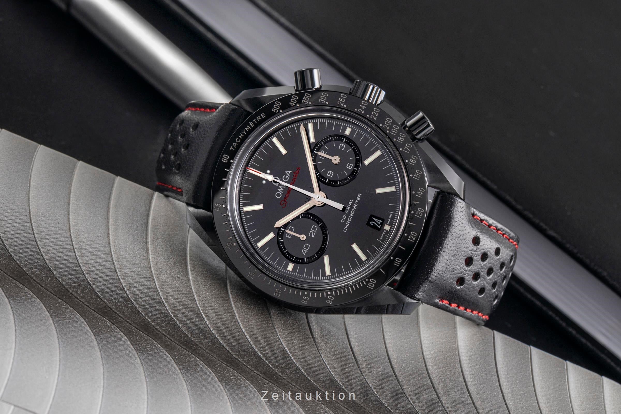 Omega Speedmaster Moonwatch chronograph ceramic automatic men's watch 311.92.44.51.01.003 LP: 13900EUR  [2504153]