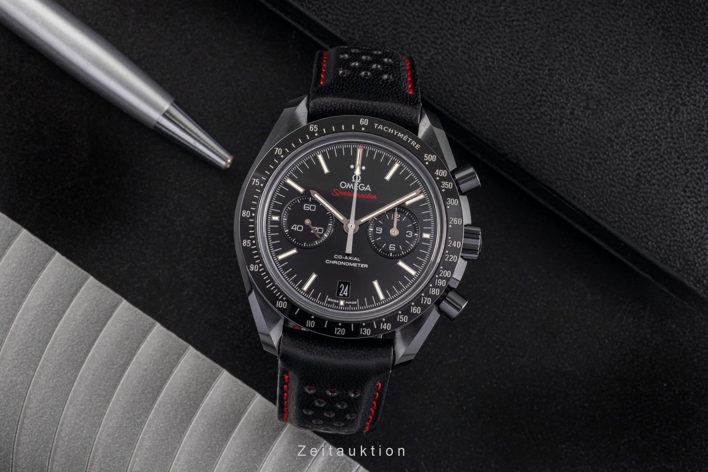 Omega Speedmaster Moonwatch chronograph ceramic automatic men's watch 311.92.44.51.01.003 LP: 13900EUR  [2504153]