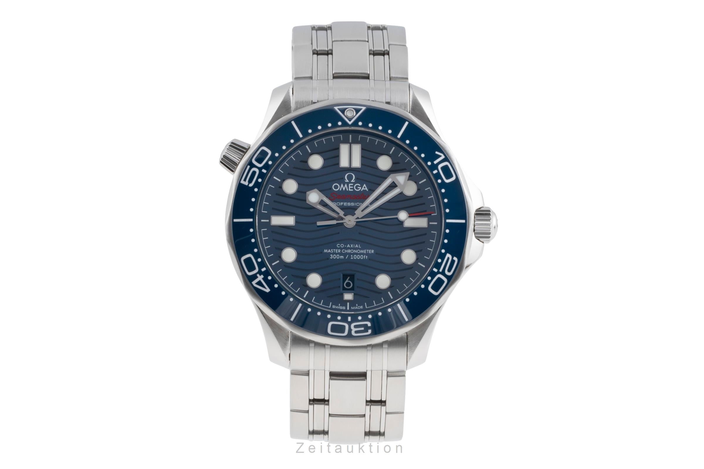 Omega Seamaster steel automatic men's watch 210.30.42.20.03.001 LP: 6500EUR  [2504155]