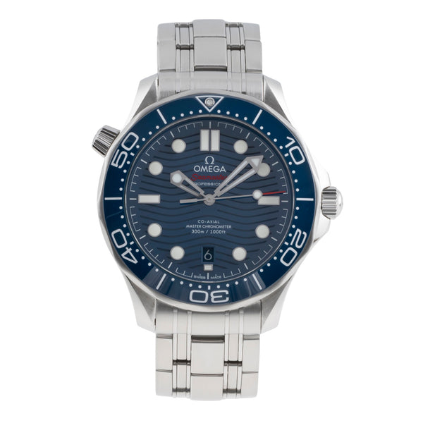Omega Seamaster steel automatic men's watch 210.30.42.20.03.001 LP: 6500EUR  [2504155]