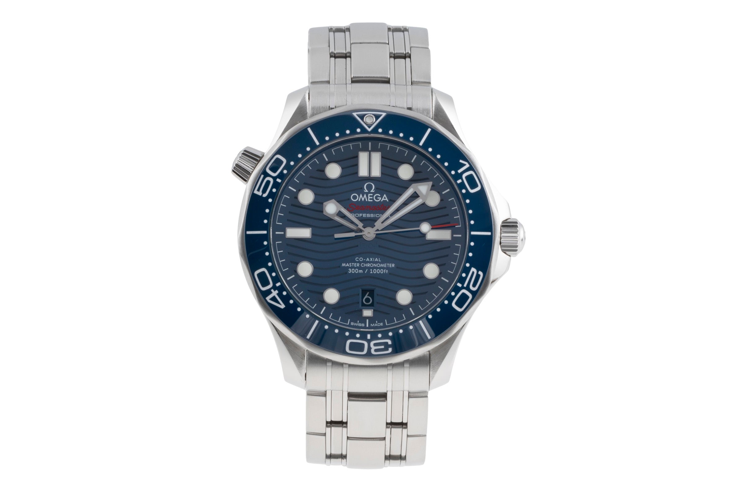 Omega Seamaster steel automatic men's watch 210.30.42.20.03.001 LP: 6500EUR  [2504155]