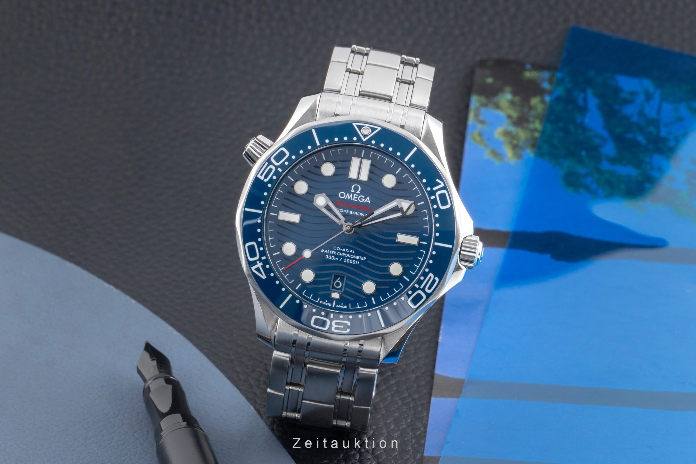 Omega Seamaster steel automatic men's watch 210.30.42.20.03.001 LP: 6500EUR  [2504155]