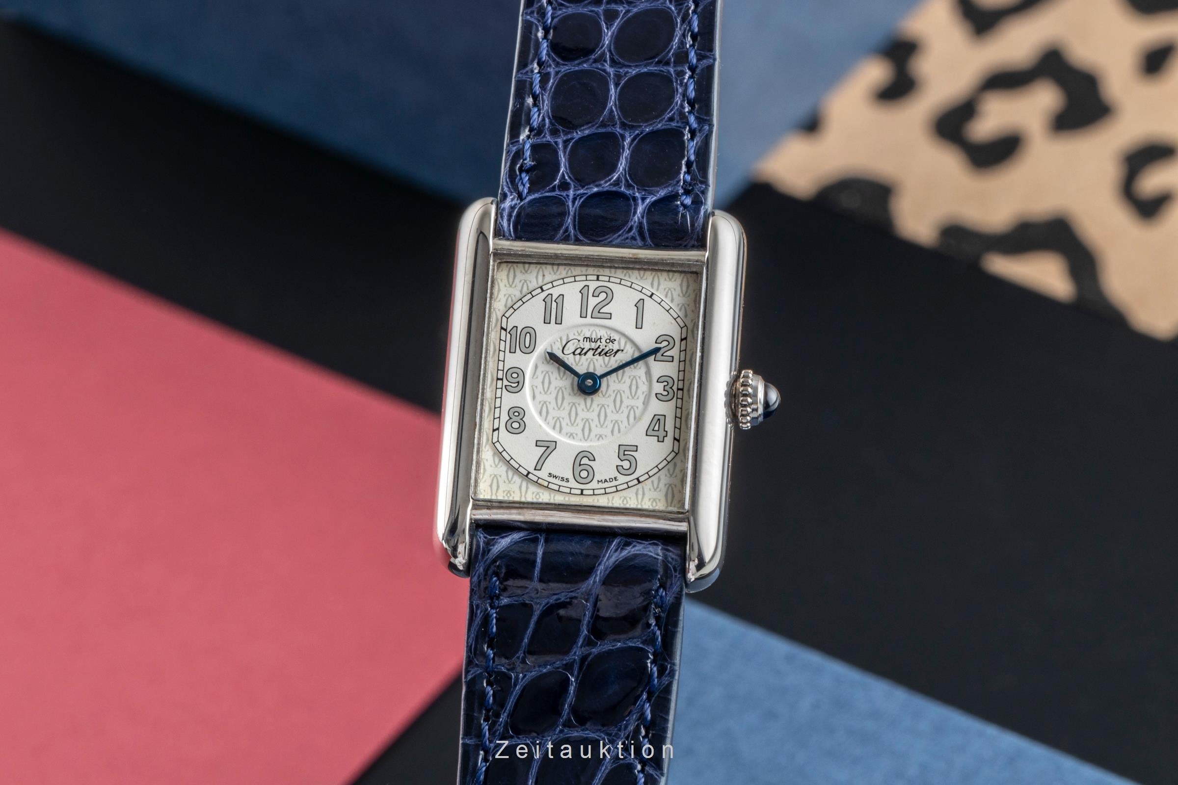 Cartier Tank silver quartz Kal. 057 Ref. W1014254, 2416 | 2504157