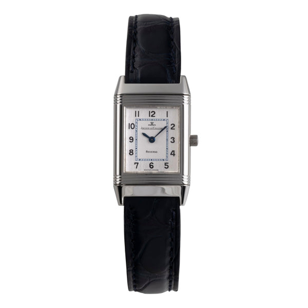 Jaeger LeCoultre Reverso steel quartz women's watch 260.840.082 , 260.8.08 LP: 7500EUR  [2504159]