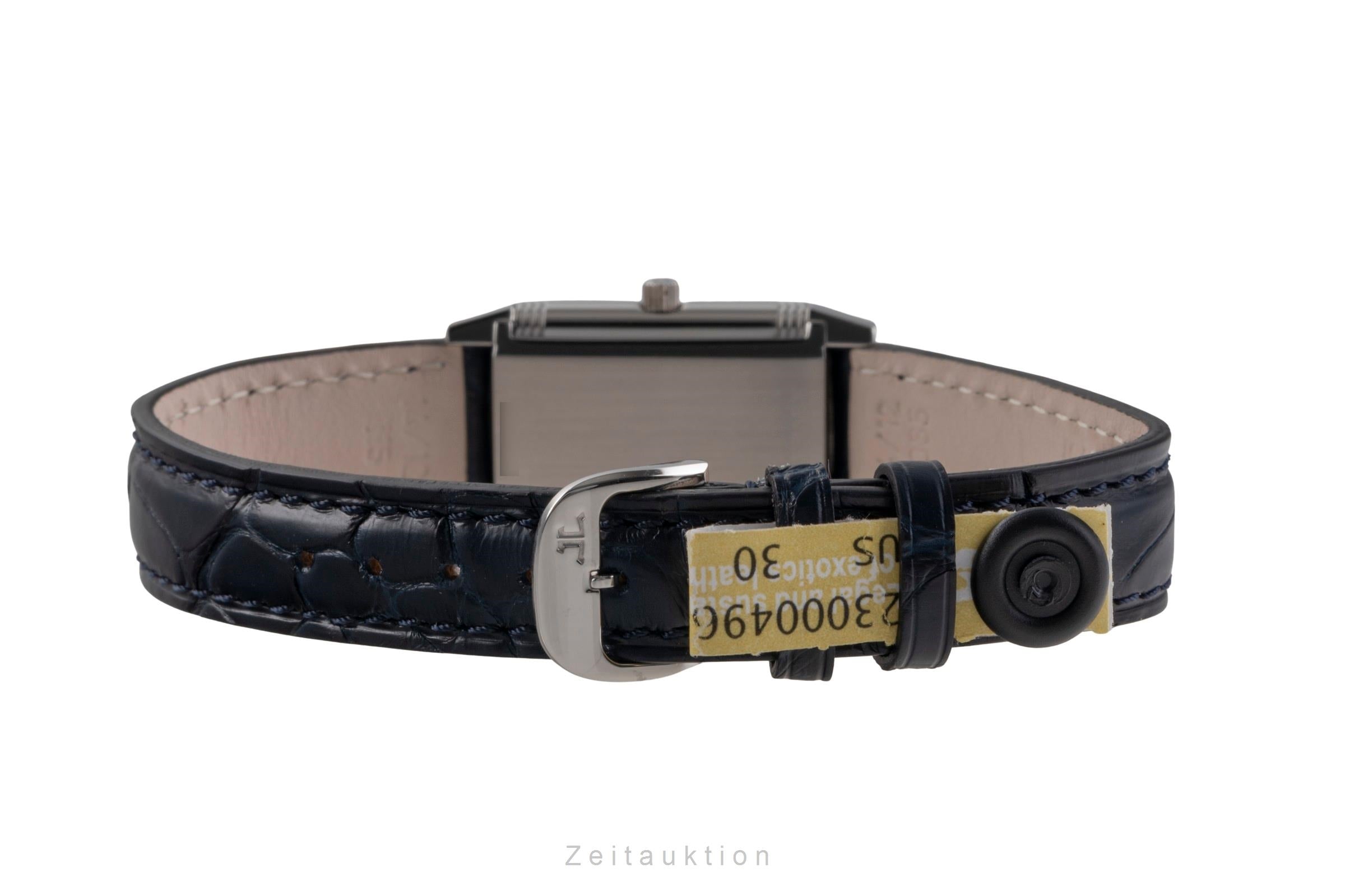 Jaeger LeCoultre Reverso steel quartz women's watch 260.840.082 , 260.8.08 LP: 7500EUR  [2504159]