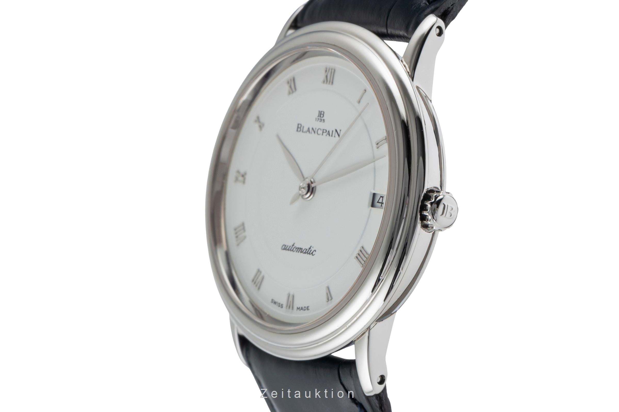 Blancpain Villeret steel automatic men's watch 1195-1127  [2504160]