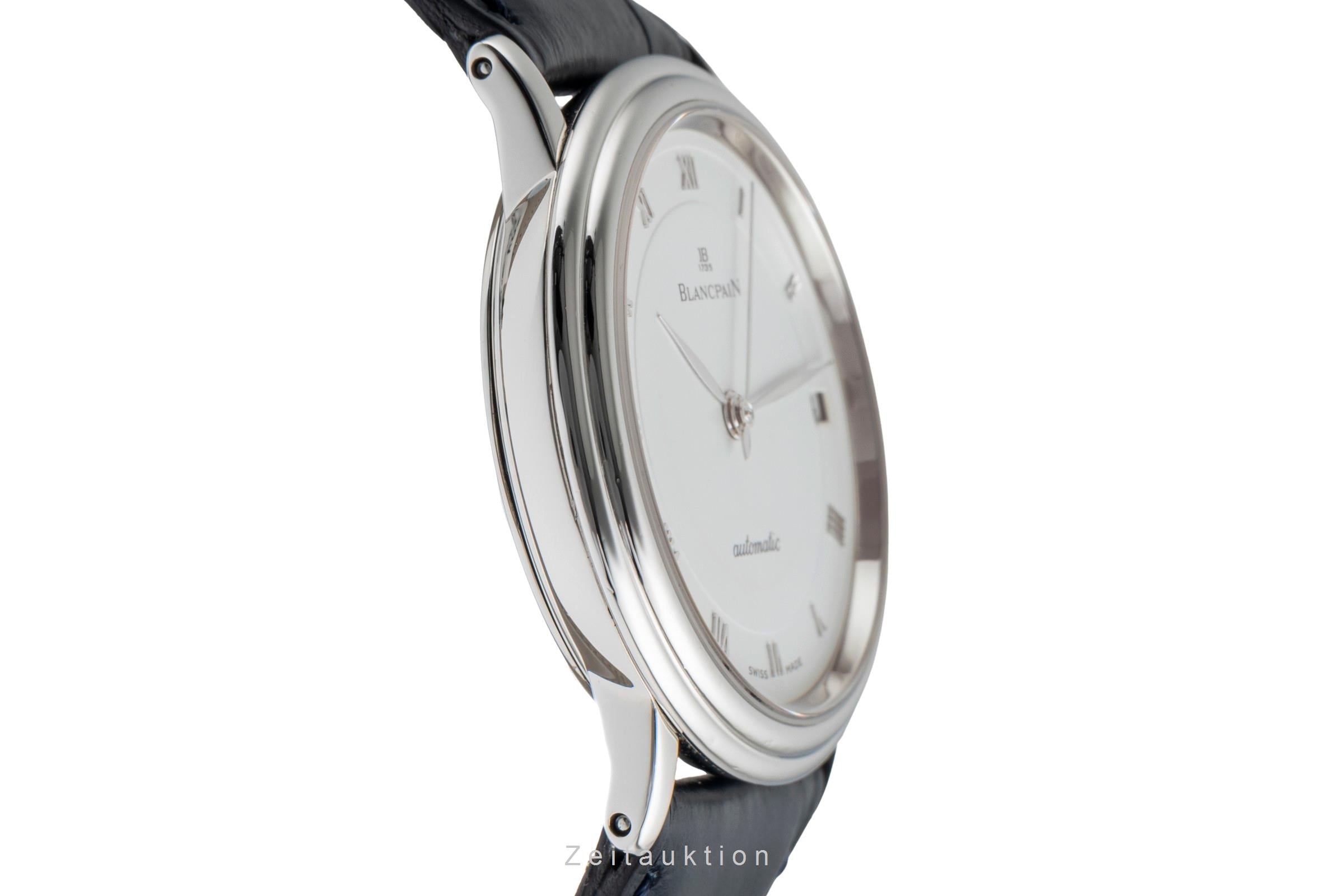 Blancpain Villeret steel automatic men's watch 1195-1127  [2504160]