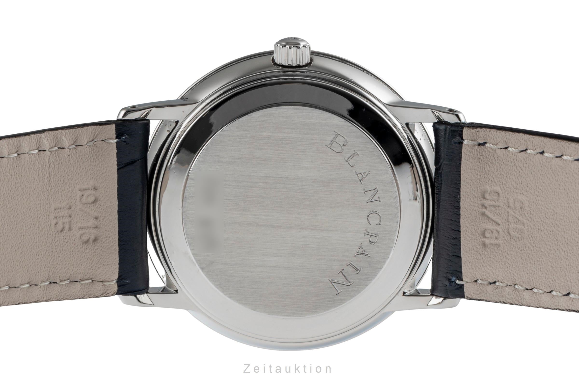 Blancpain Villeret steel automatic men's watch 1195-1127  [2504160]