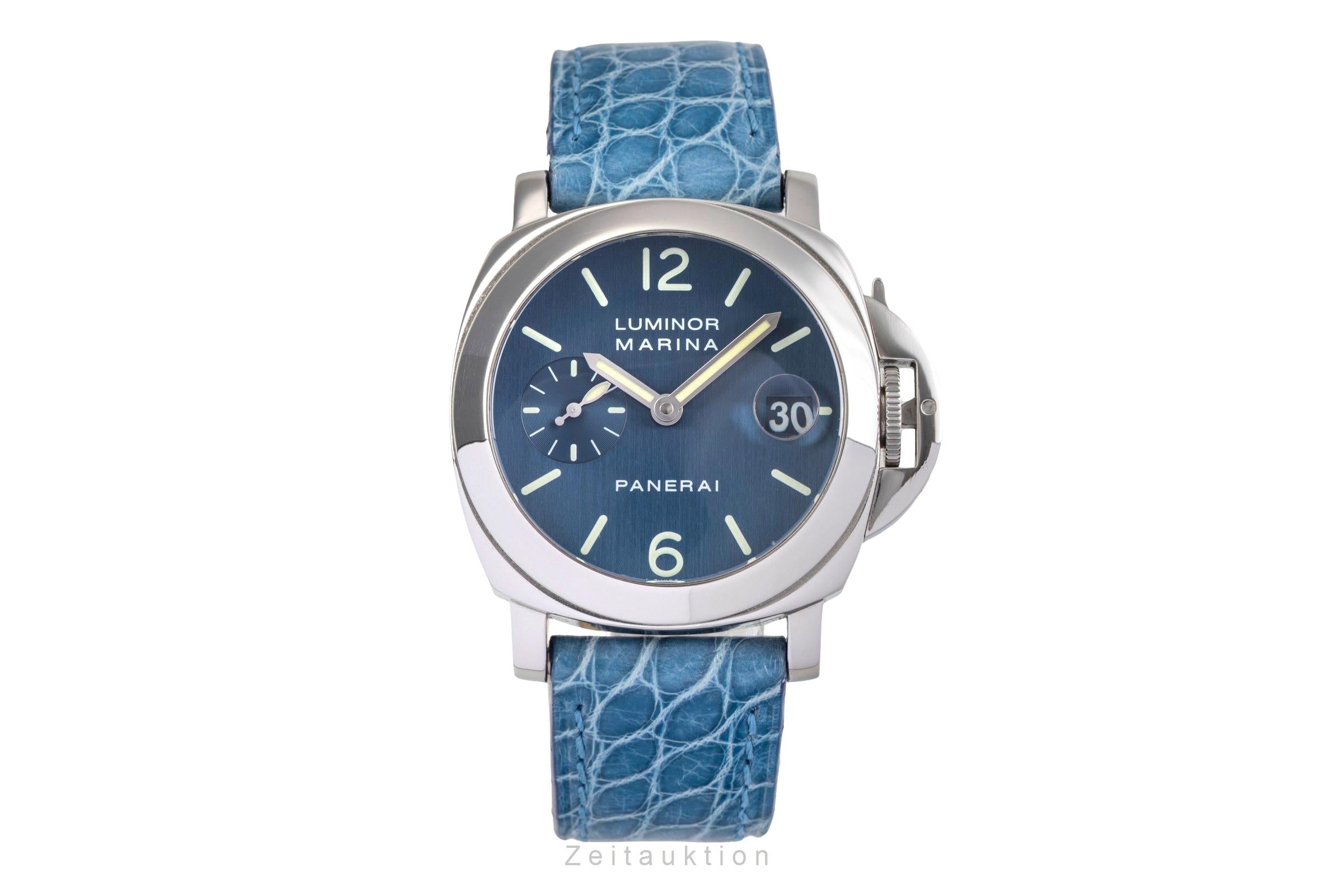Panerai Luminor Marina acero automático reloj para caballeros PAM00070 LP: 7900EUR  [2504172]