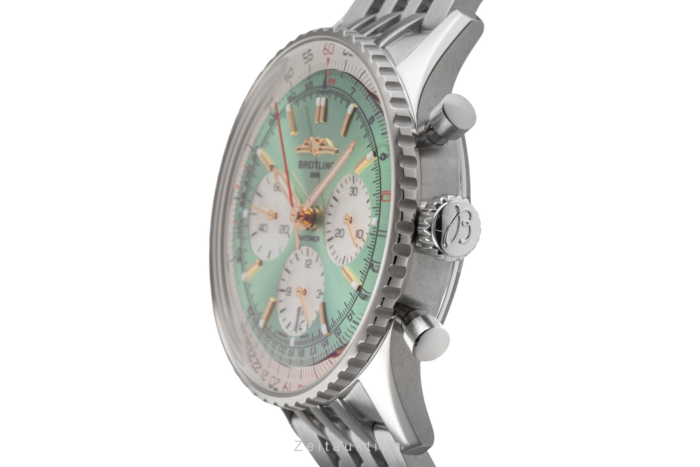 Breitling Navitimer 01 chronograph steel automatic men's watch AB0139211L1A1 LP: 9650EUR  [2504173]