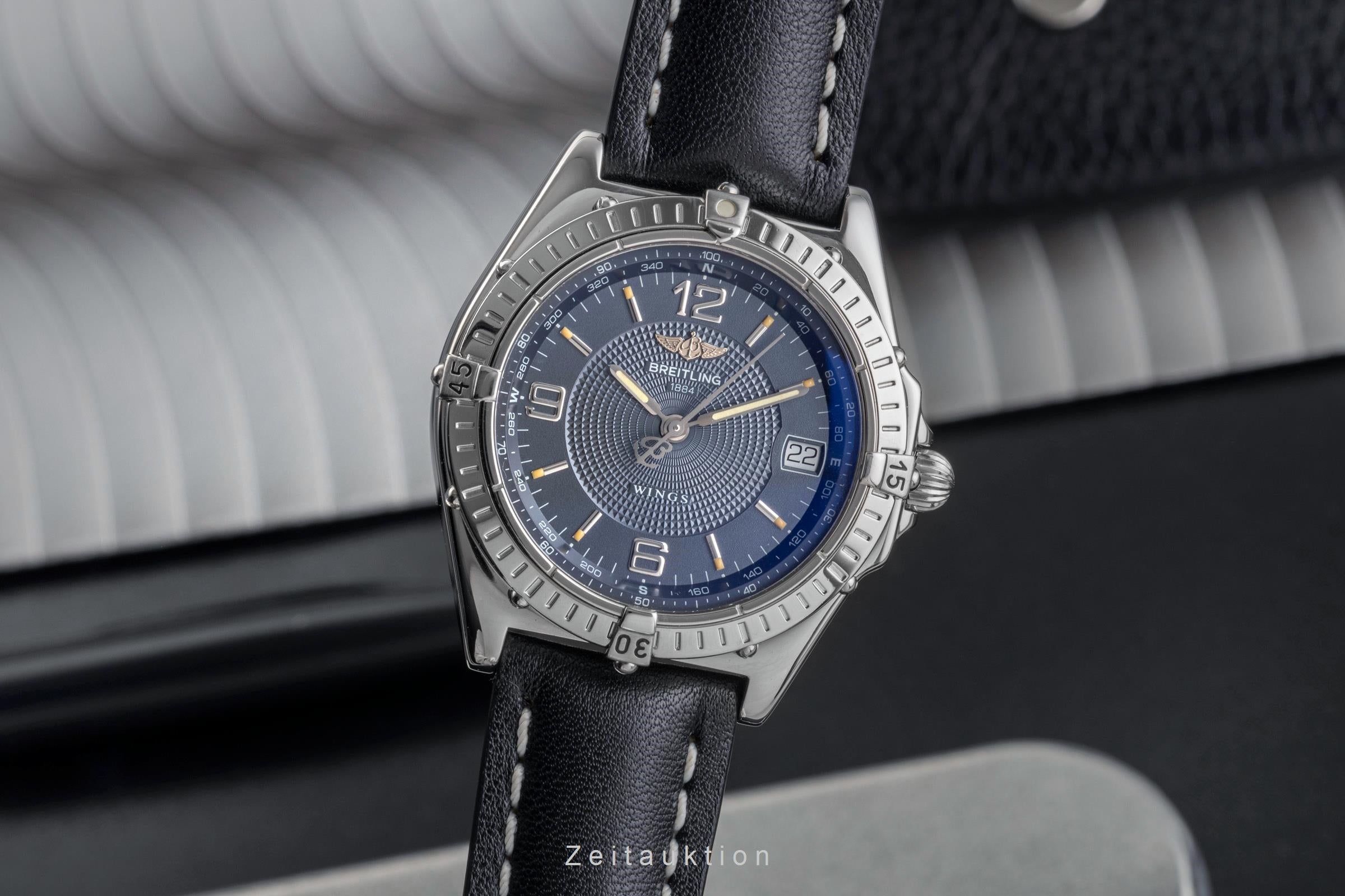 Breitling Windrider Wings Edelstahl Automatik Herrenuhr Ref. A10050 [2504176]