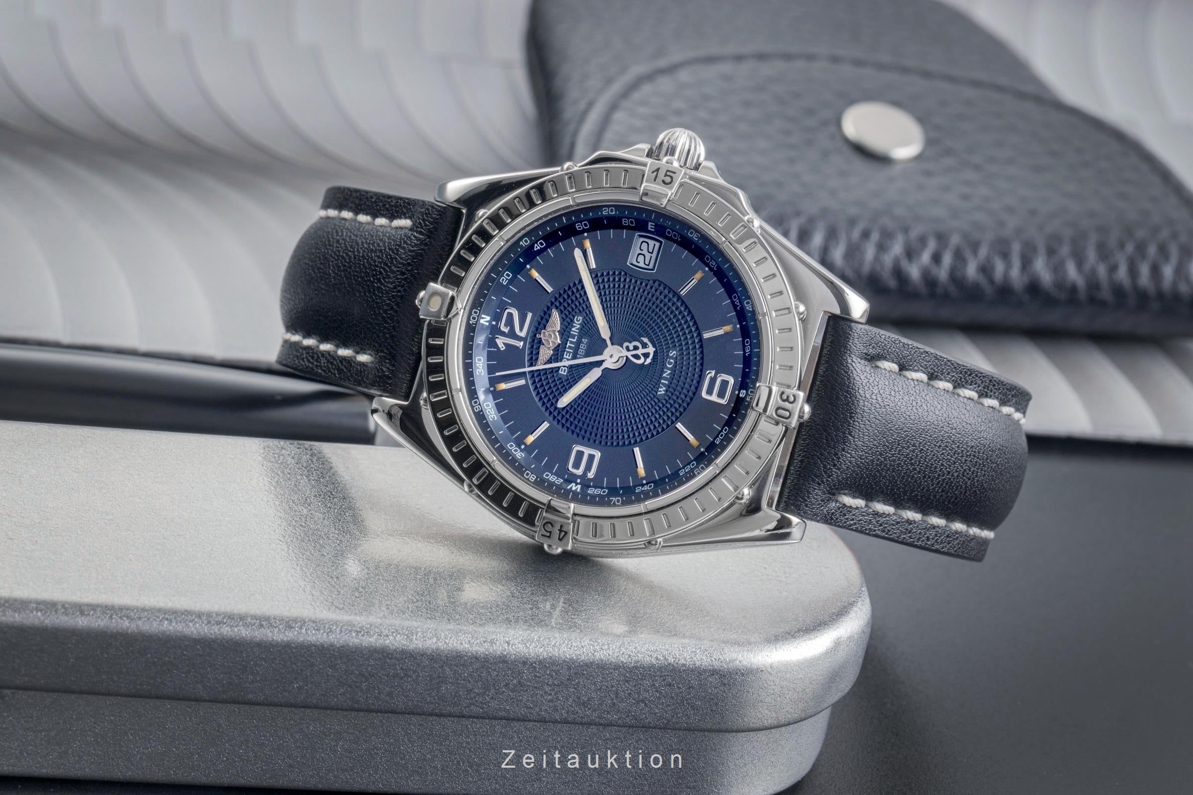 Breitling Windrider Wings Edelstahl Automatik Herrenuhr Ref. A10050 [2504176]