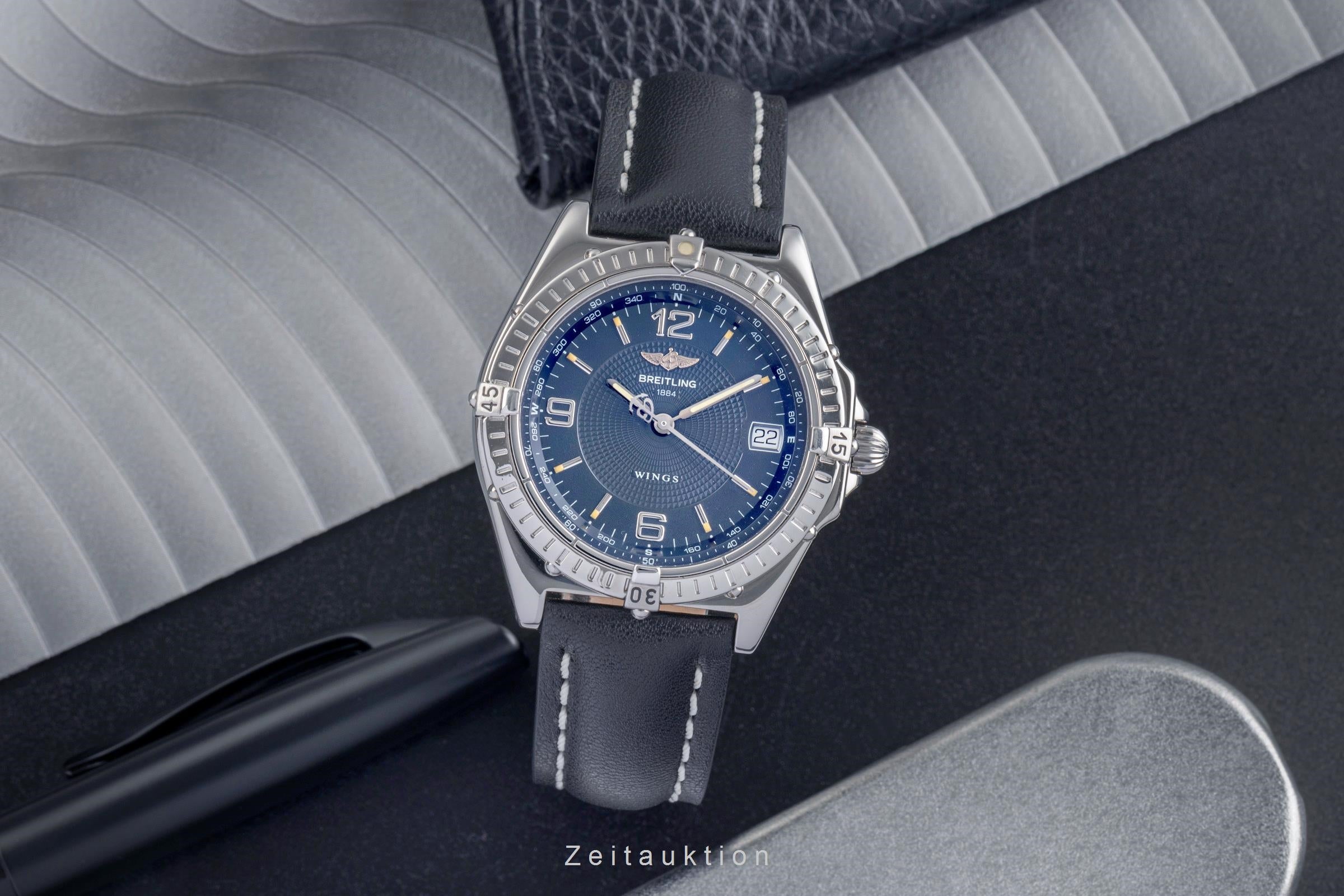 Breitling Windrider Wings Edelstahl Automatik Herrenuhr Ref. A10050 [2504176]