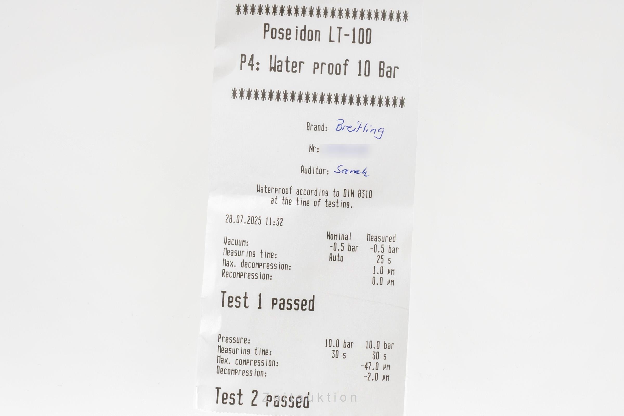 Breitling Windrider Wings Edelstahl Automatik Herrenuhr Ref. A10050 [2504176]