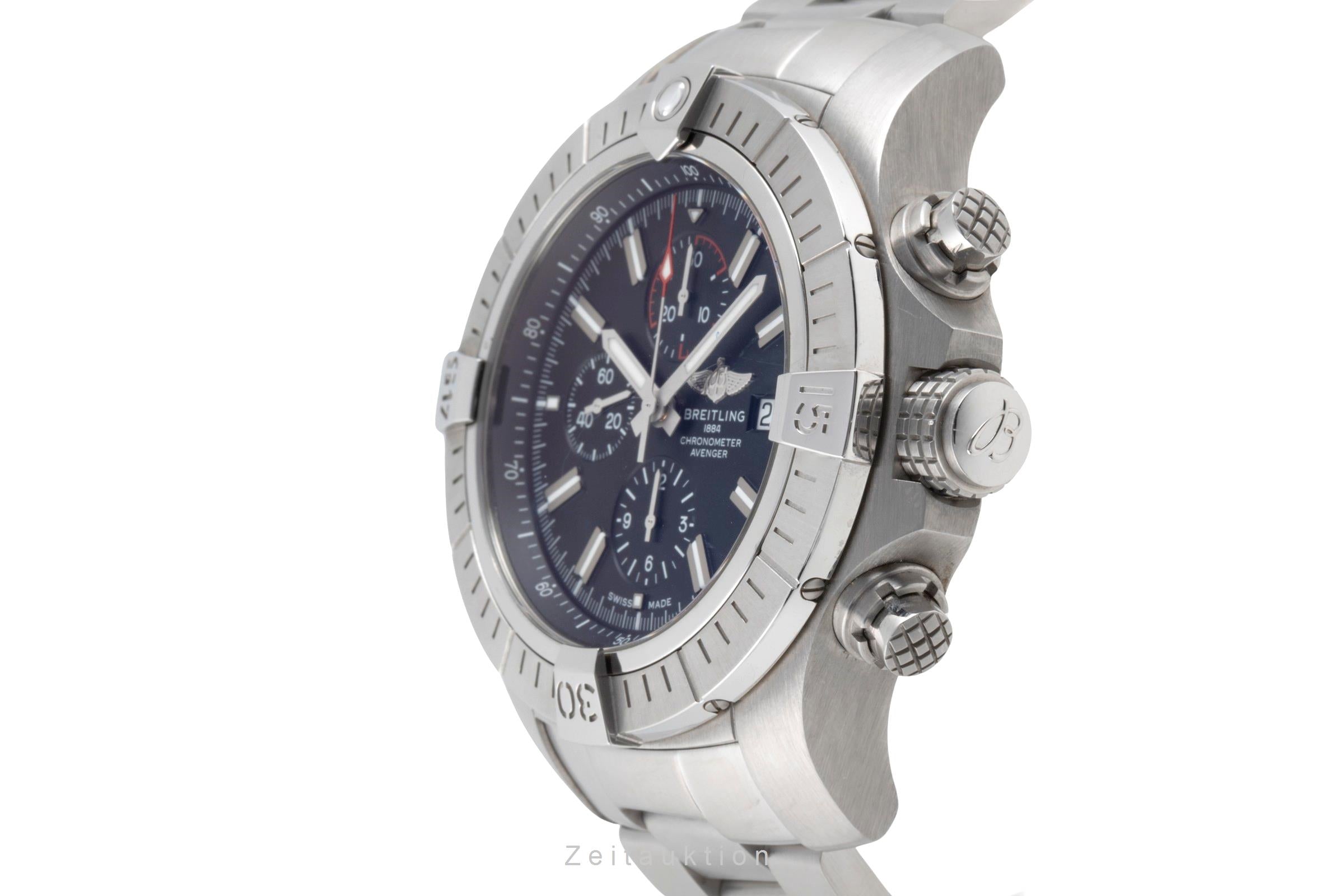 Breitling Super Avenger cronografo acciaio automatismo orologio da uomo A13375  [2504177]