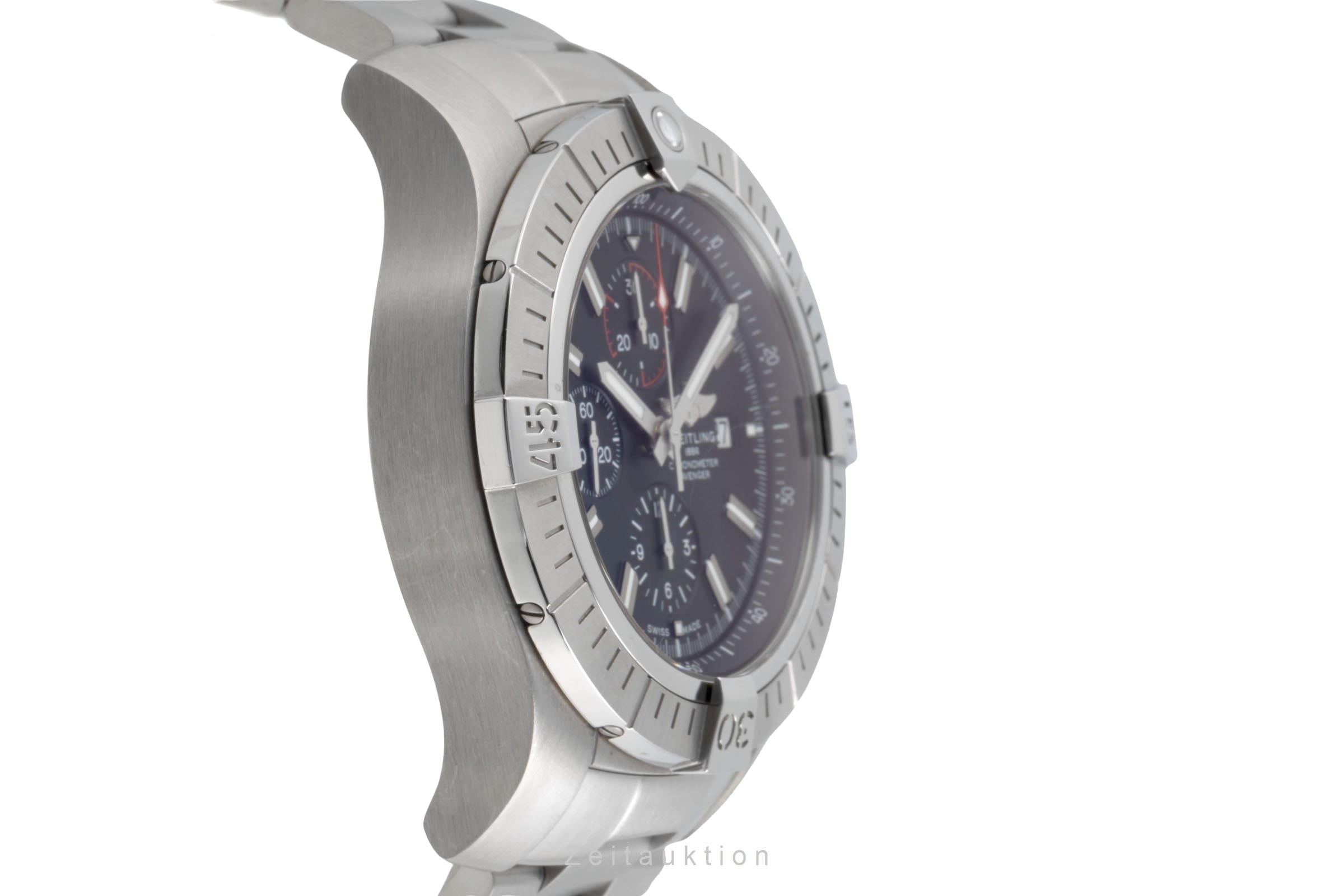 Breitling Super Avenger cronografo acciaio automatismo orologio da uomo A13375  [2504177]