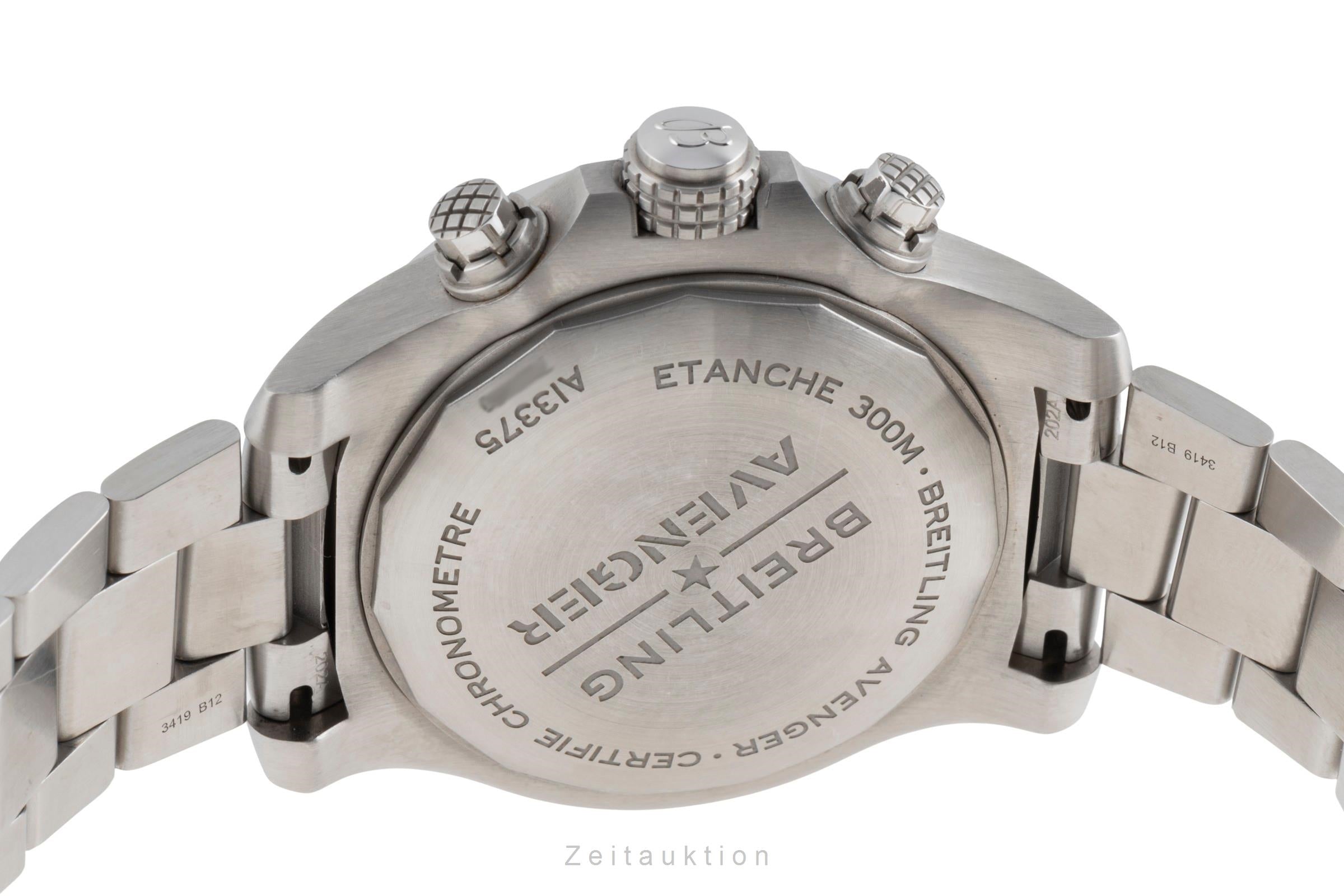 Breitling Super Avenger cronografo acciaio automatismo orologio da uomo A13375  [2504177]