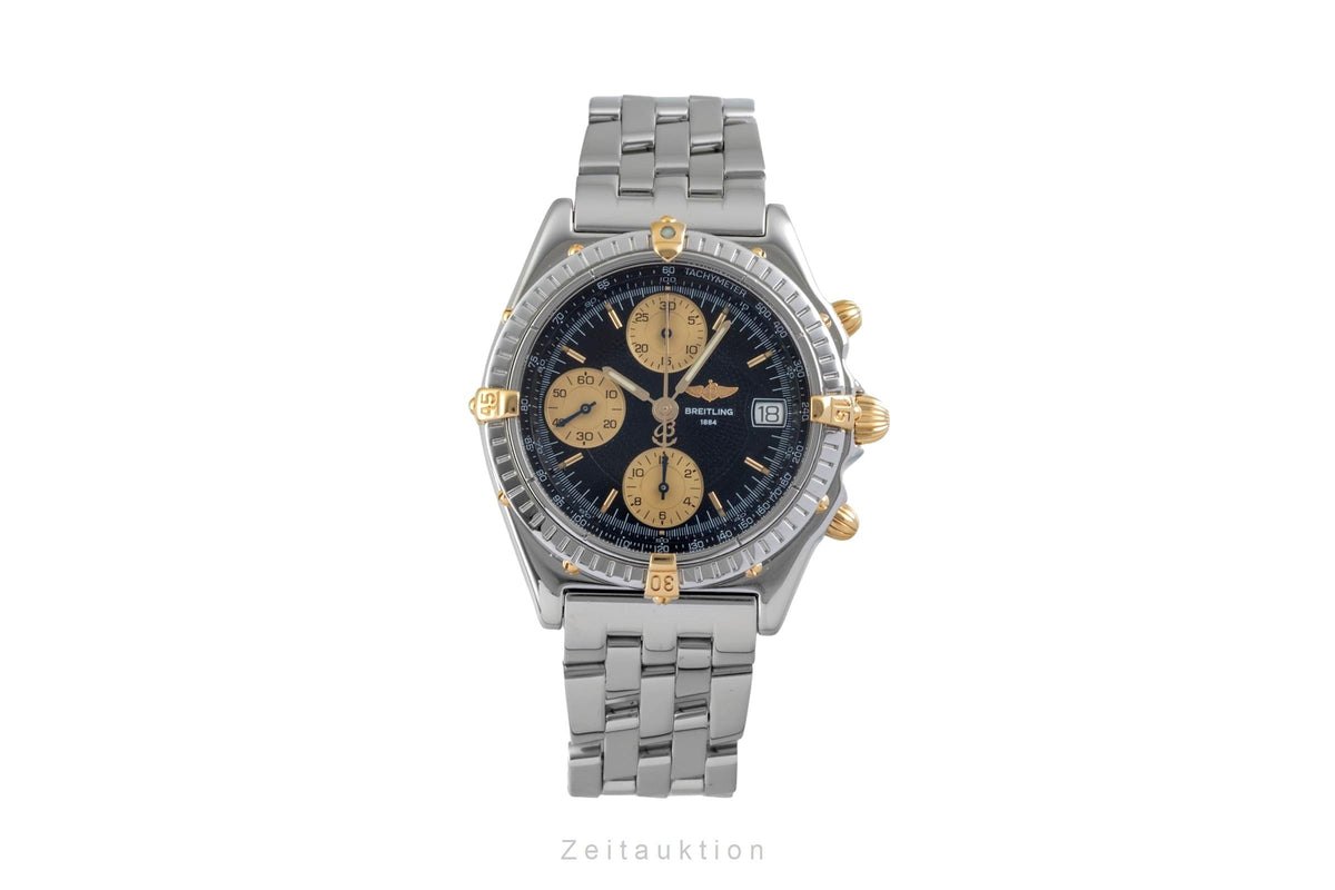 Breitling Chronomat cronografo acciaio / dorato automatismo orologio da uomo B13050  [2504179]