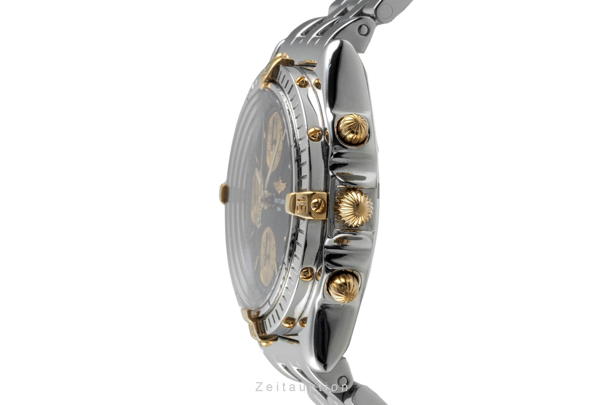 Breitling Chronomat cronografo acciaio / dorato automatismo orologio da uomo B13050  [2504179]