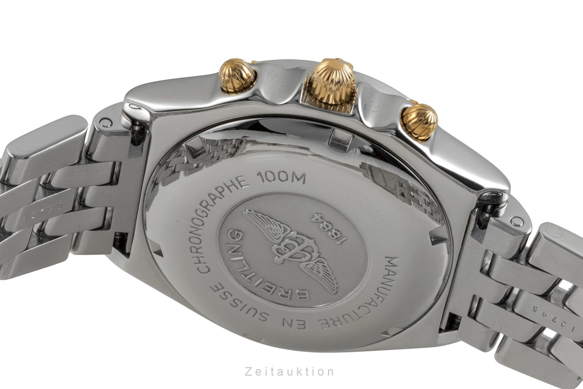 Breitling Chronomat cronografo acciaio / dorato automatismo orologio da uomo B13050  [2504179]