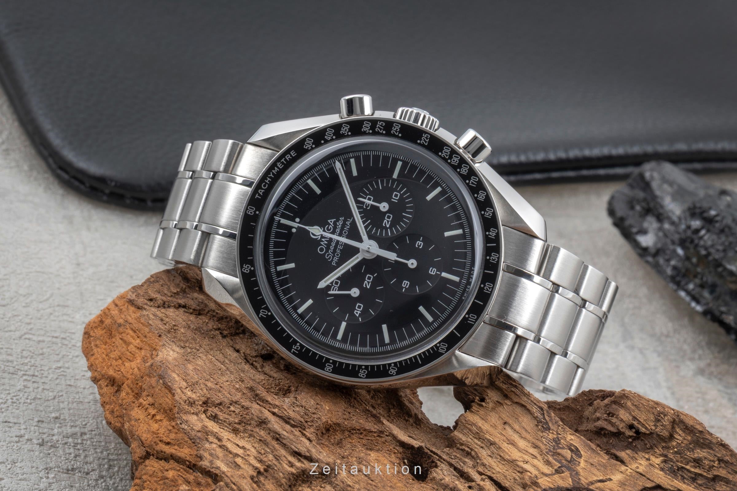 Omega Speedmaster Moonwatch cronografo acciaio carica manuale orologio da uomo 3570.50.00 LP: 7600EUR  [2504180]
