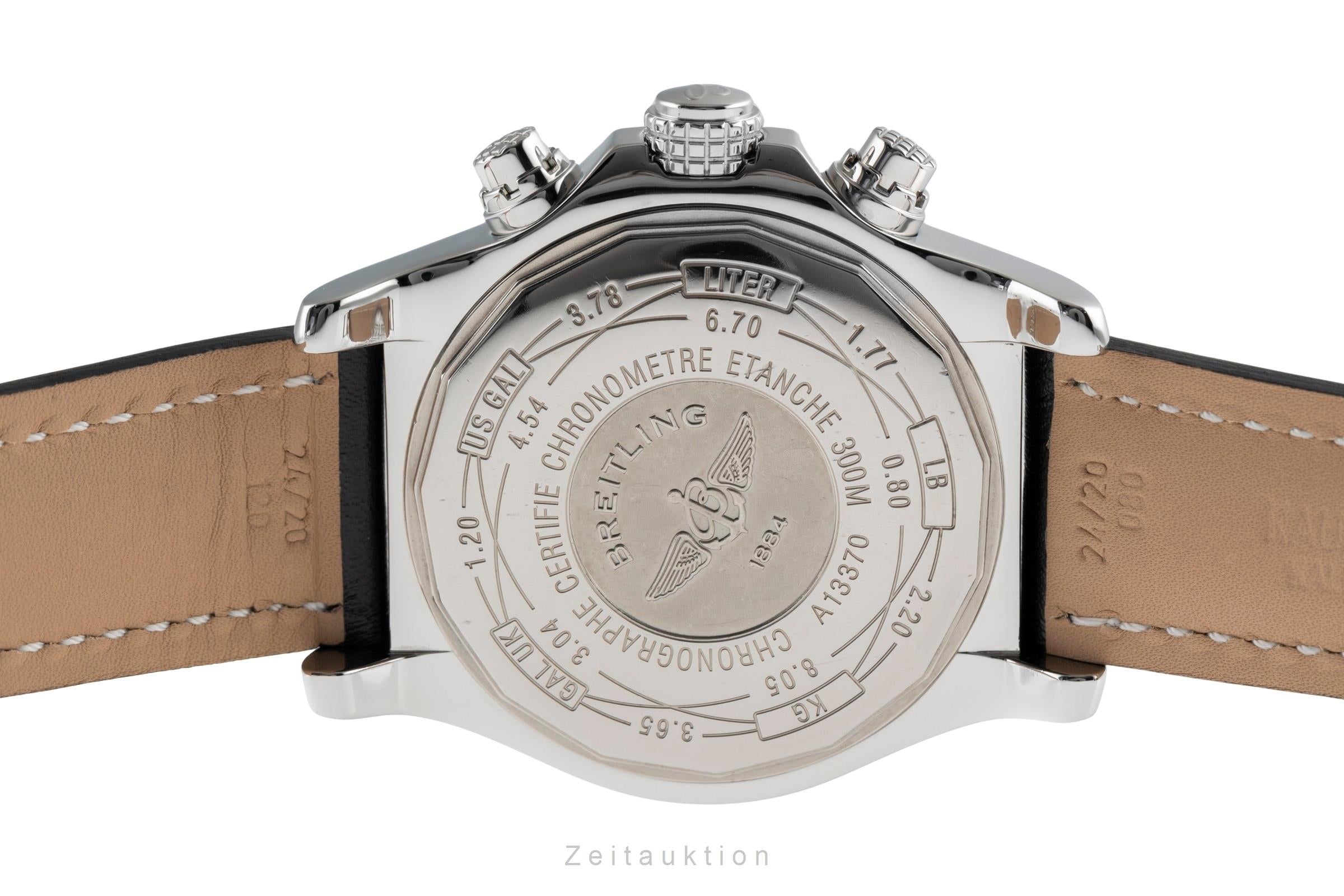 Breitling Super Avenger chronographe acier automatique montre pour hommes A13370-358  [2504181]