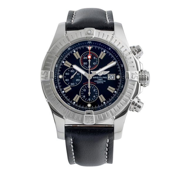 Breitling Super Avenger chronograph steel automatic men's watch A13370  [2504182]
