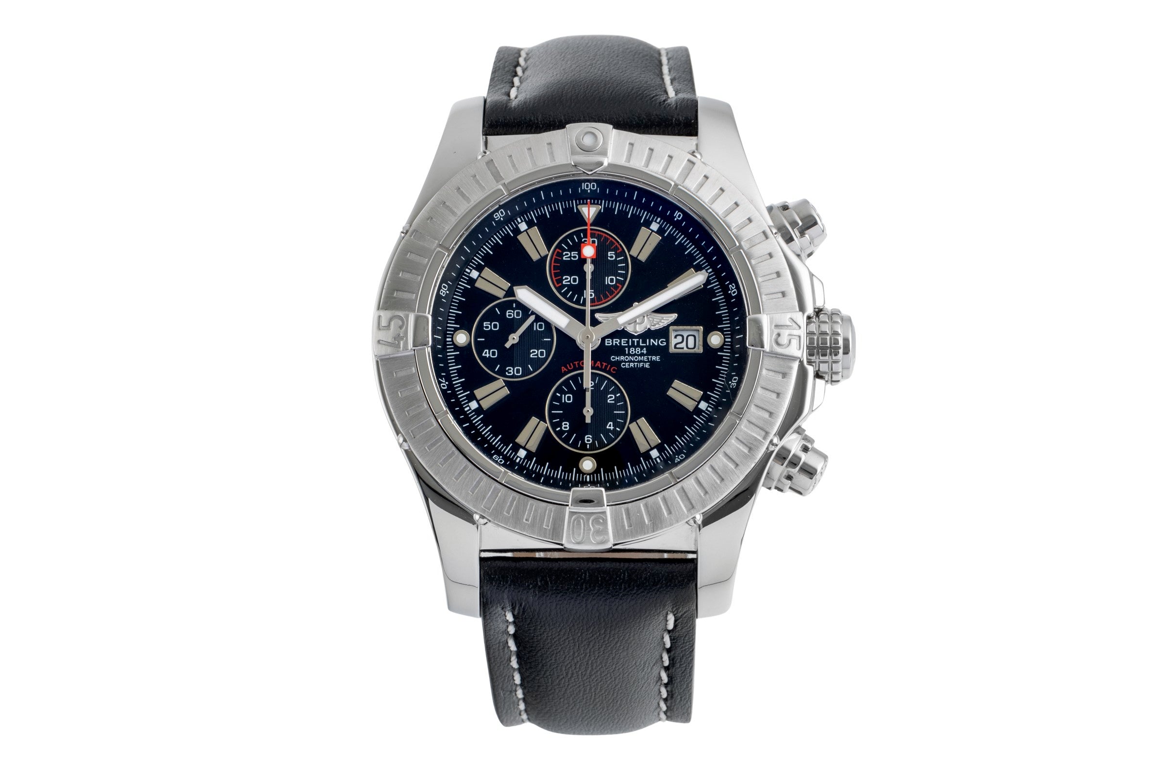 Breitling Super Avenger chronograph steel automatic men's watch A13370  [2504182]