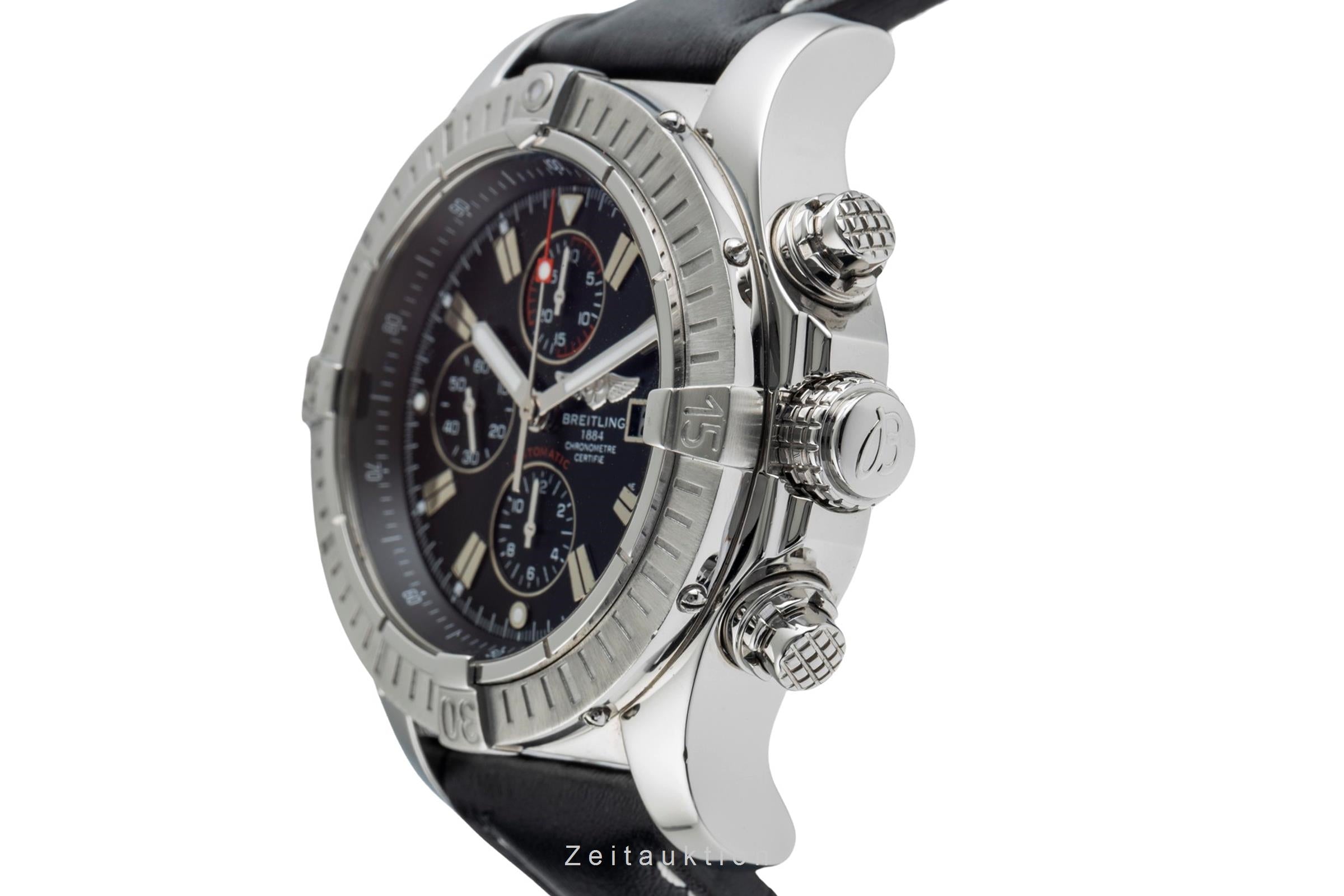Breitling Super Avenger chronograph steel automatic men's watch A13370  [2504182]