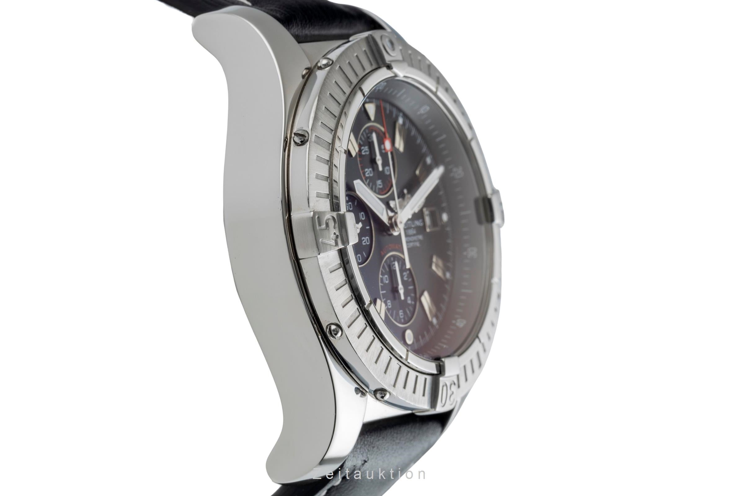 Breitling Super Avenger chronograph steel automatic men's watch A13370  [2504182]