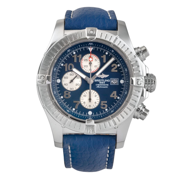 Breitling Super Avenger chronograph steel automatic men's watch A13370-028  [2504184]