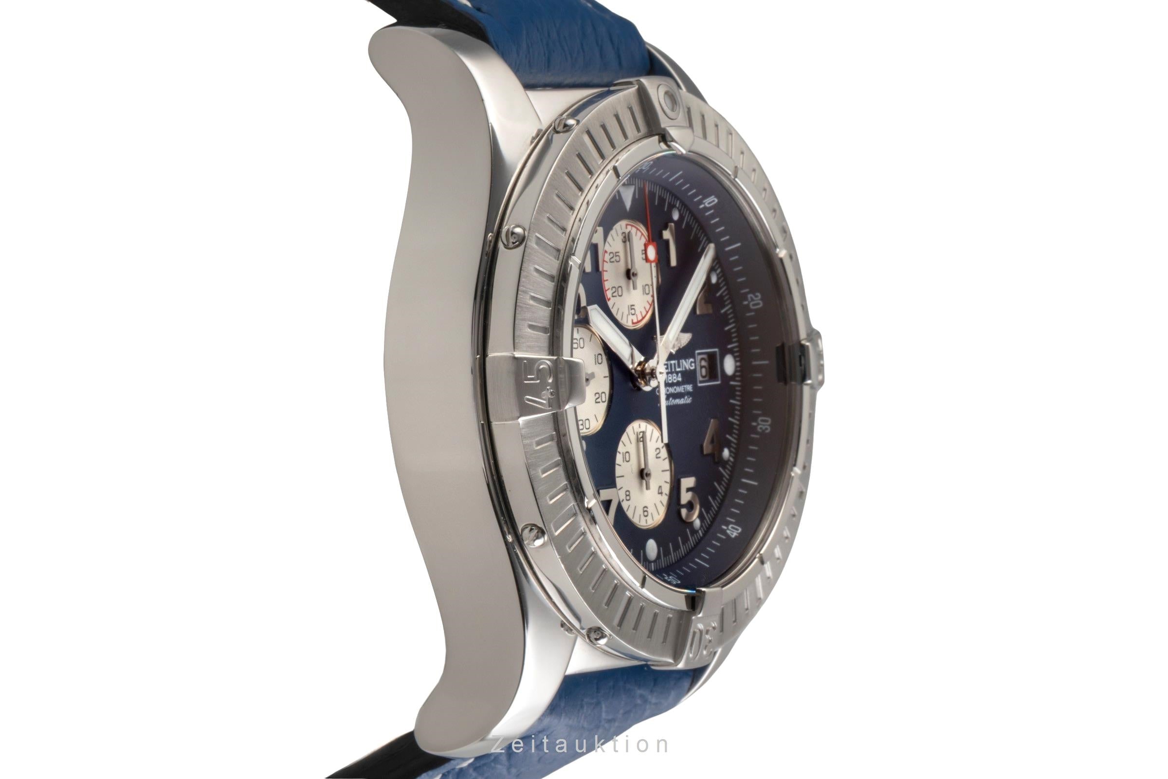 Breitling Super Avenger chronograph steel automatic men's watch A13370-028  [2504184]