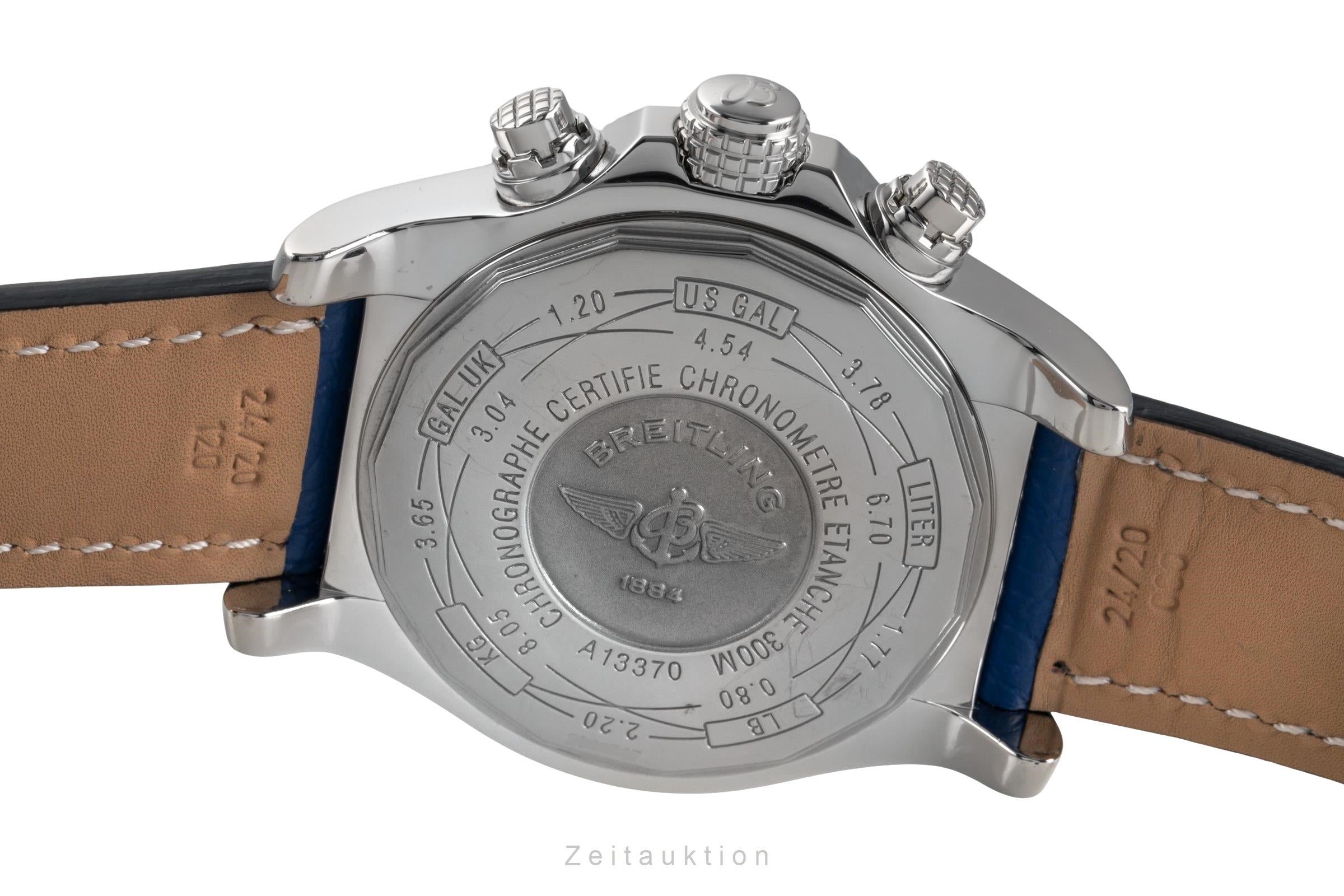 Breitling Super Avenger chronograph steel automatic men's watch A13370-028  [2504184]