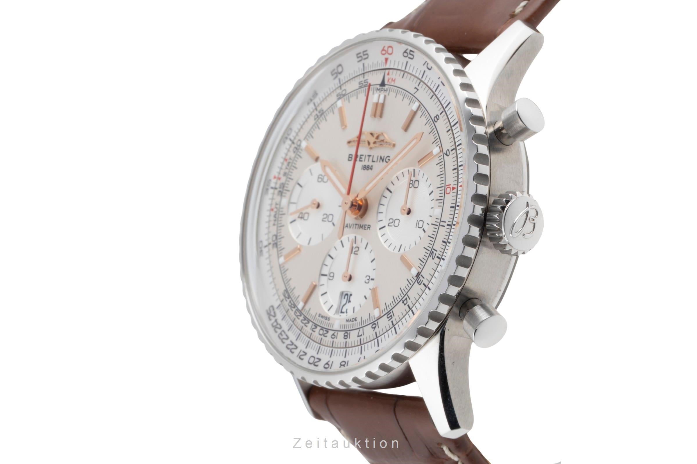 Breitling Navitimer 01 chronograph steel automatic men's watch AB0139211G1P1 LP: 9300EUR  [2504189]