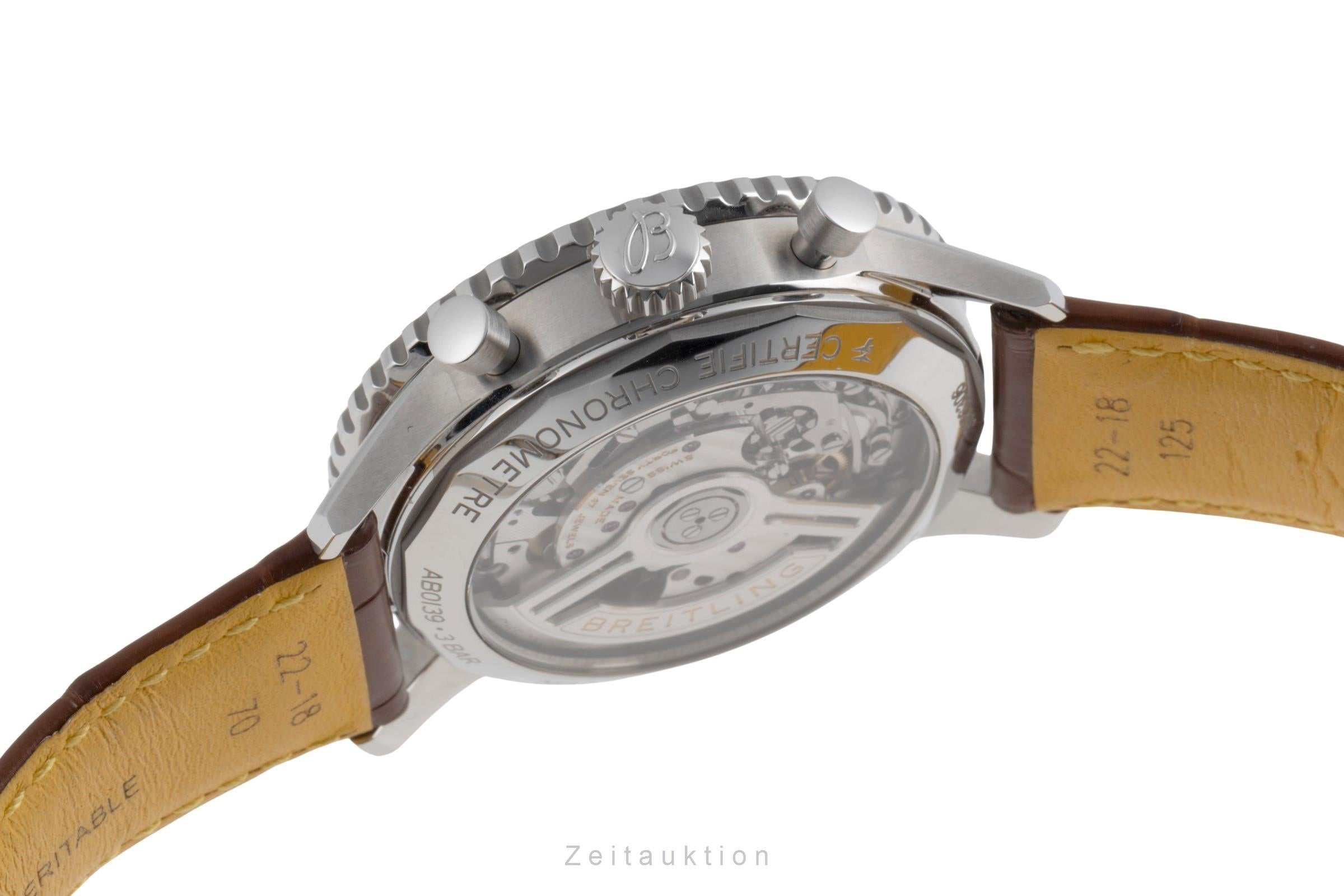 Breitling Navitimer 01 chronograph steel automatic men's watch AB0139211G1P1 LP: 9300EUR  [2504189]
