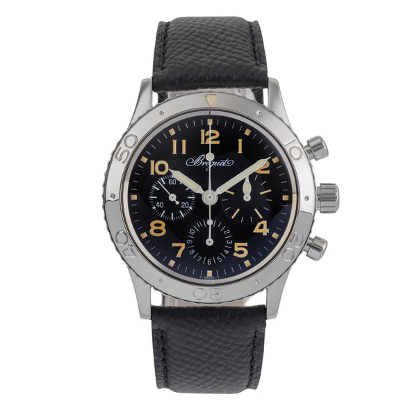 Breguet Type XX chronographe acier automatique montre pour hommes 3800  [2504191]